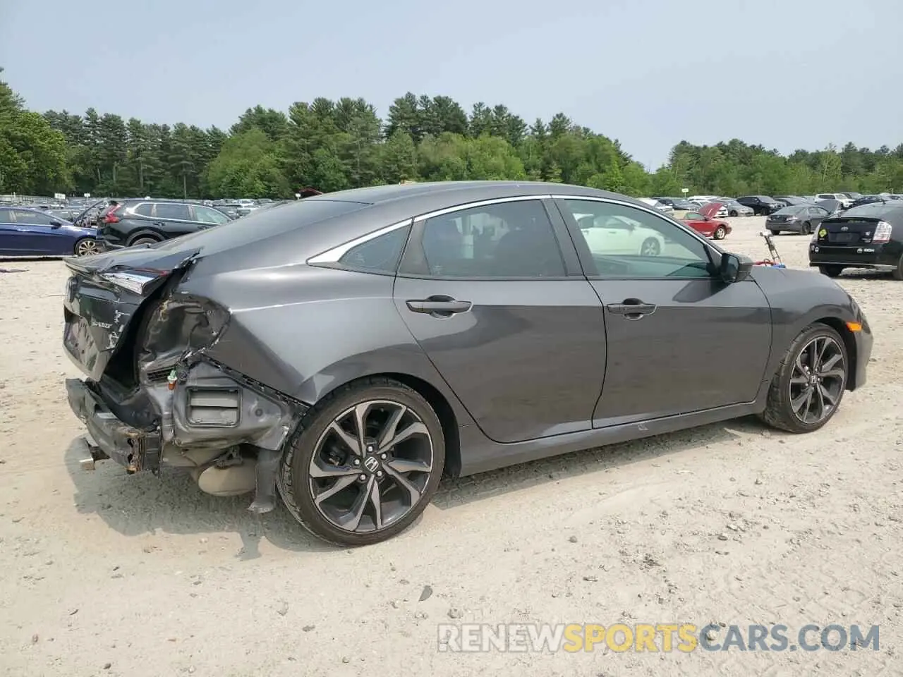 3 Photograph of a damaged car 2HGFC2F84LH561488 HONDA CIVIC 2020