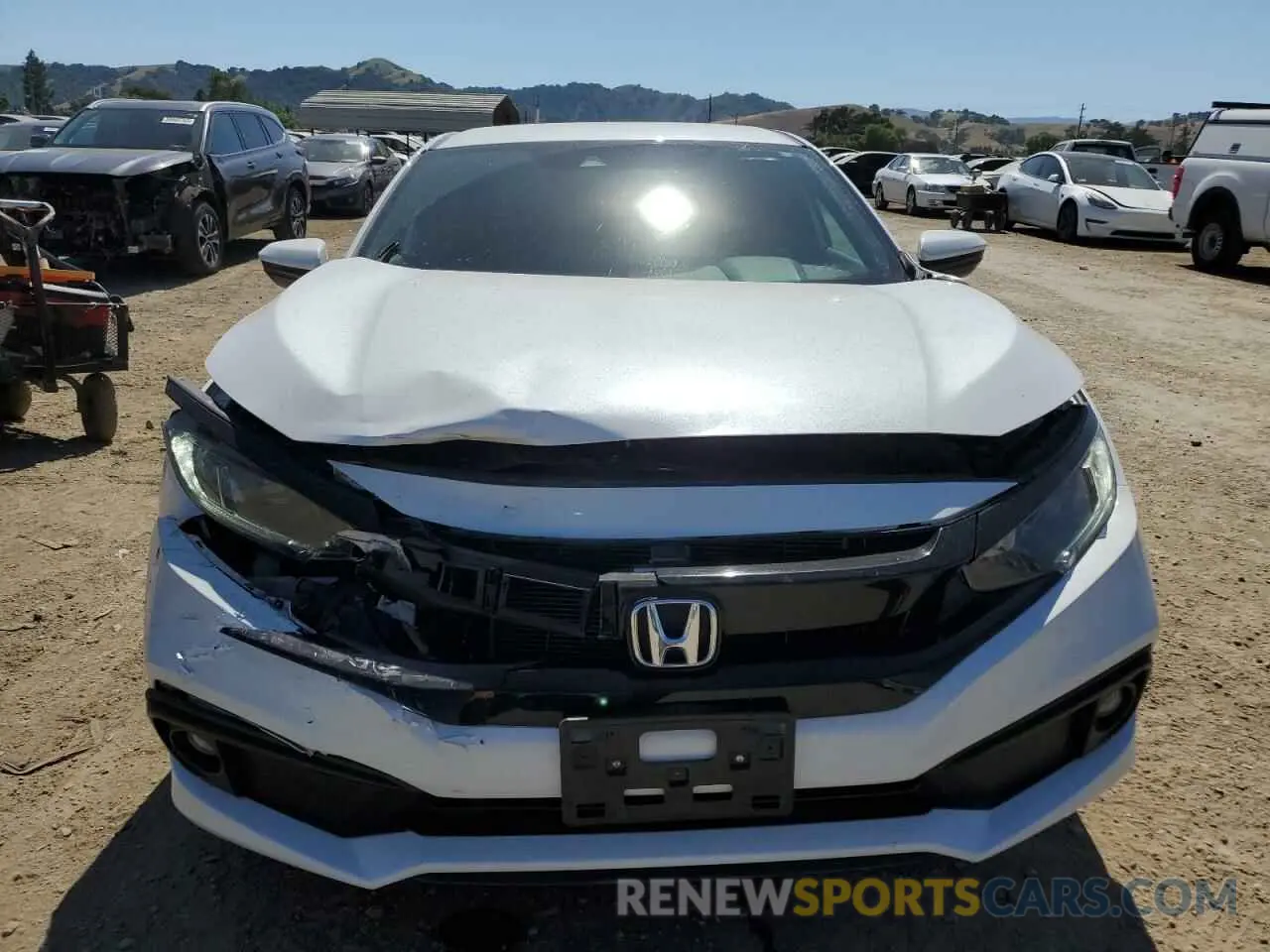5 Фотография поврежденного автомобиля 2HGFC2F84LH567775 HONDA CIVIC 2020