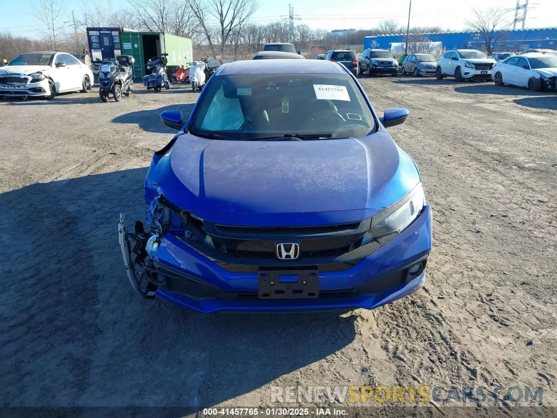 12 Photograph of a damaged car 2HGFC2F85LH501686 HONDA CIVIC 2020