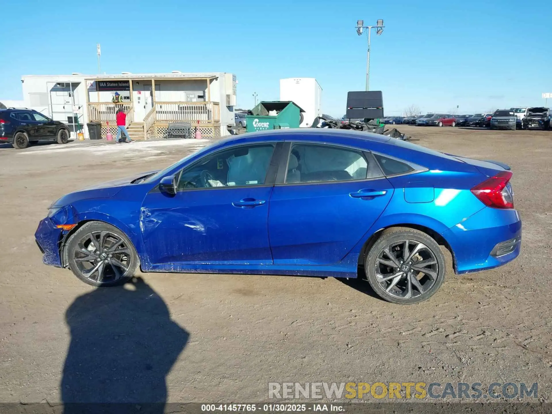 14 Photograph of a damaged car 2HGFC2F85LH501686 HONDA CIVIC 2020