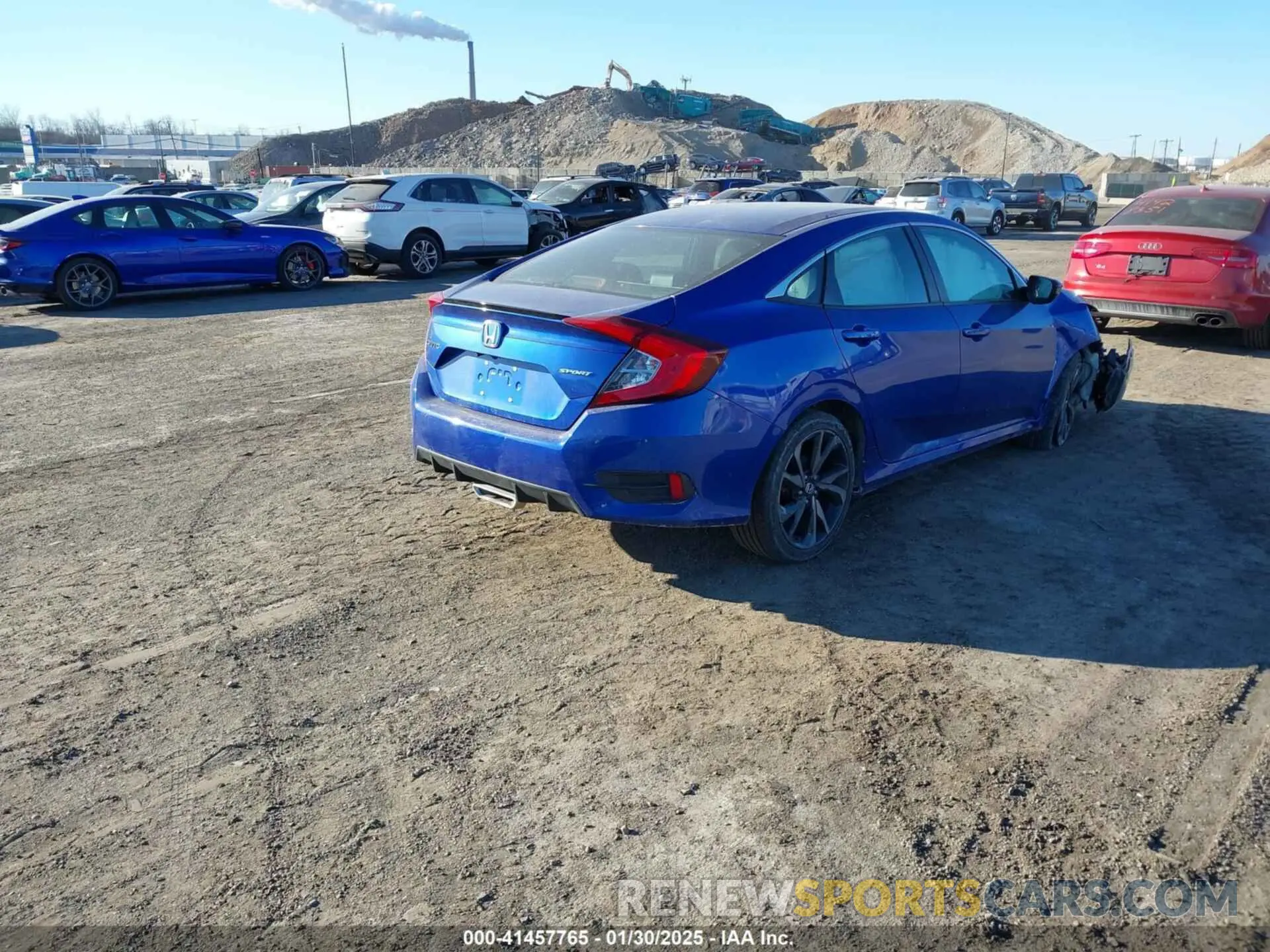 4 Photograph of a damaged car 2HGFC2F85LH501686 HONDA CIVIC 2020