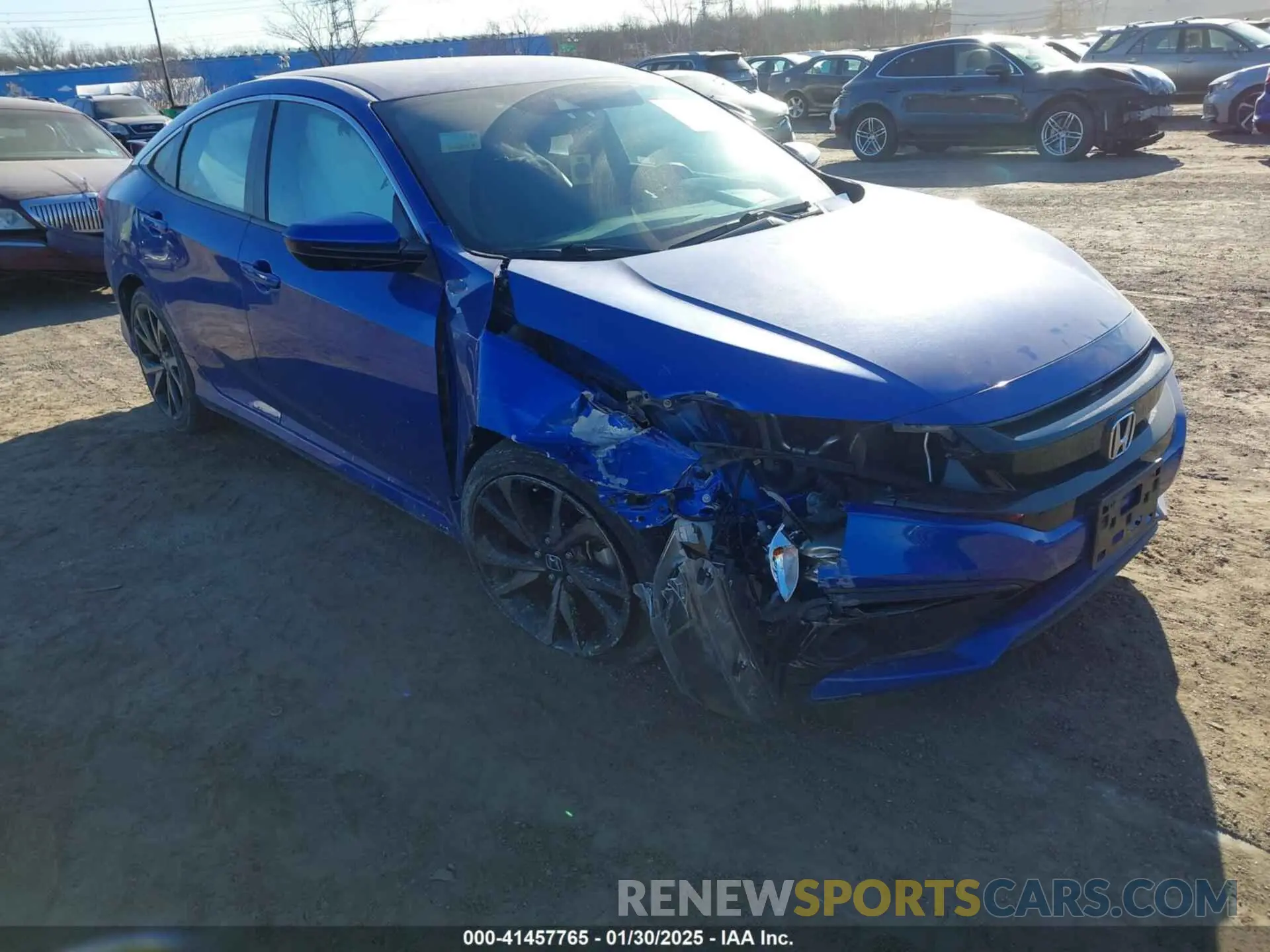 6 Photograph of a damaged car 2HGFC2F85LH501686 HONDA CIVIC 2020