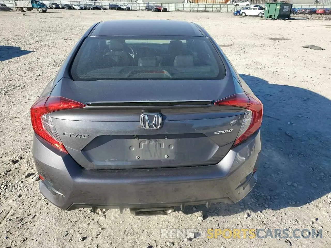 6 Фотография поврежденного автомобиля 2HGFC2F85LH504104 HONDA CIVIC 2020