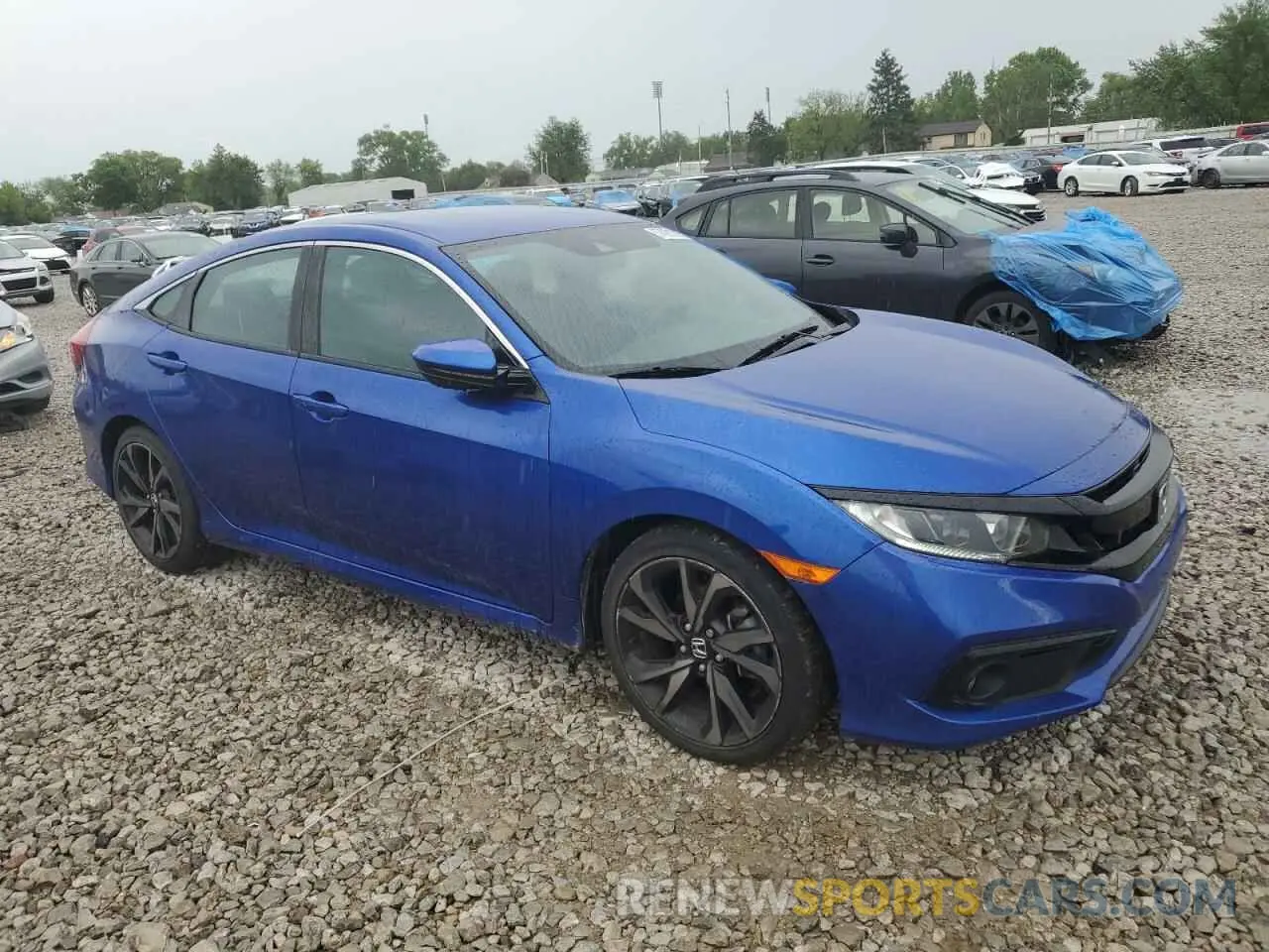 4 Photograph of a damaged car 2HGFC2F85LH515152 HONDA CIVIC 2020