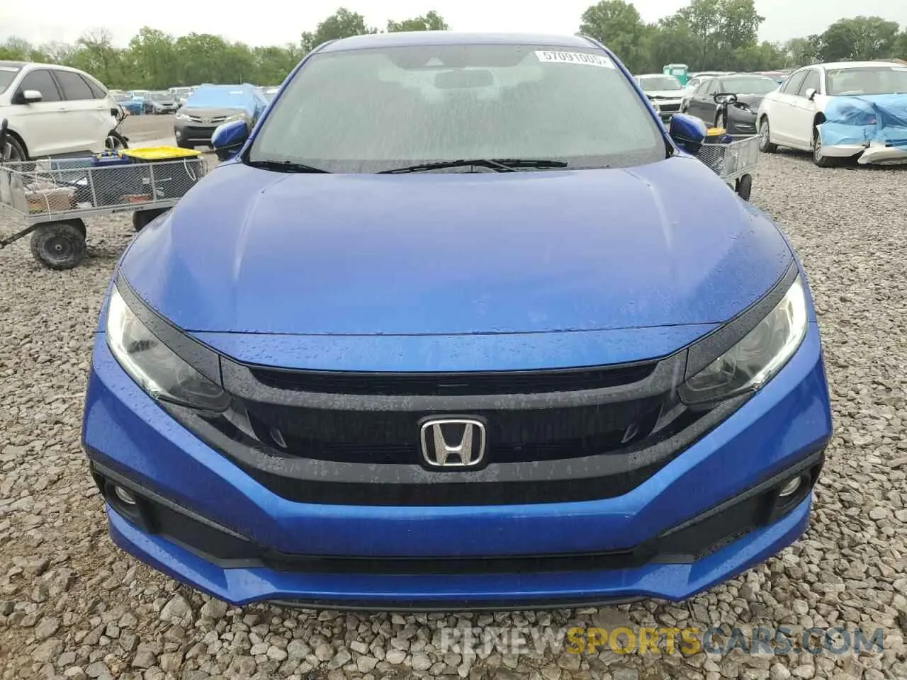 5 Photograph of a damaged car 2HGFC2F85LH515152 HONDA CIVIC 2020