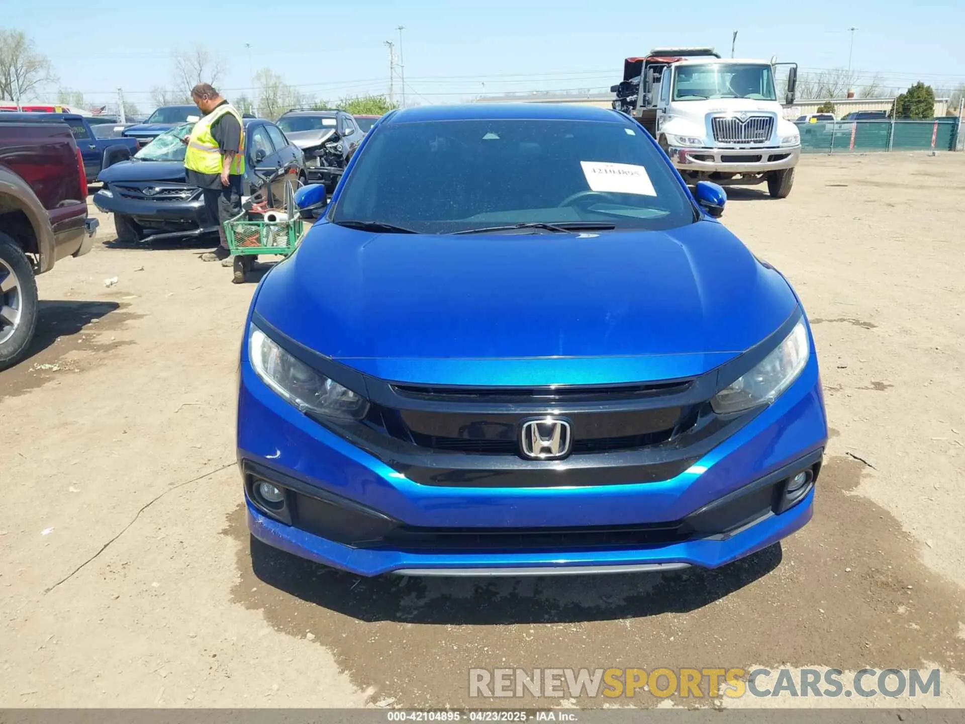 12 Photograph of a damaged car 2HGFC2F85LH539080 HONDA CIVIC 2020