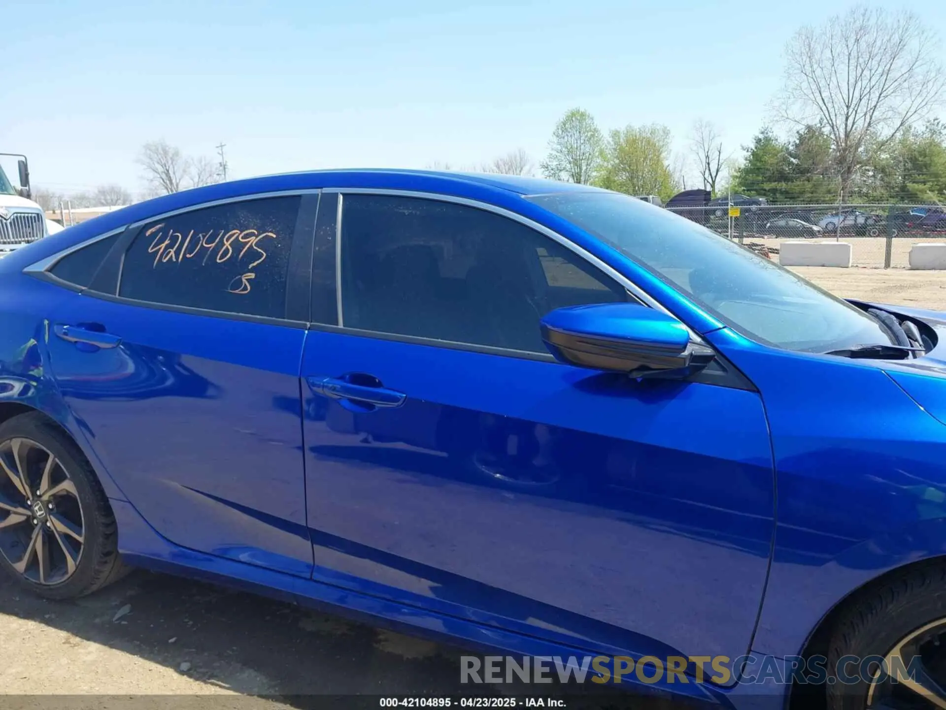 13 Photograph of a damaged car 2HGFC2F85LH539080 HONDA CIVIC 2020