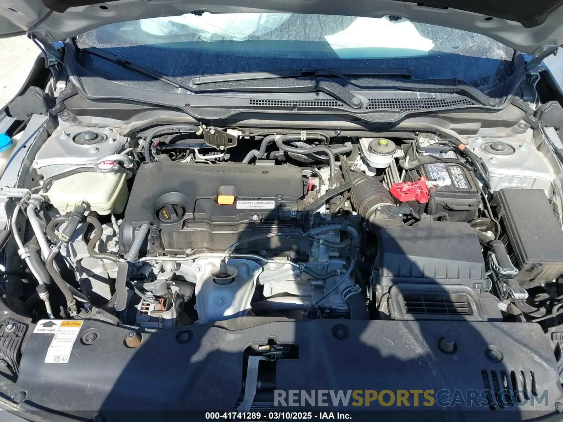 10 Photograph of a damaged car 2HGFC2F85LH559264 HONDA CIVIC 2020