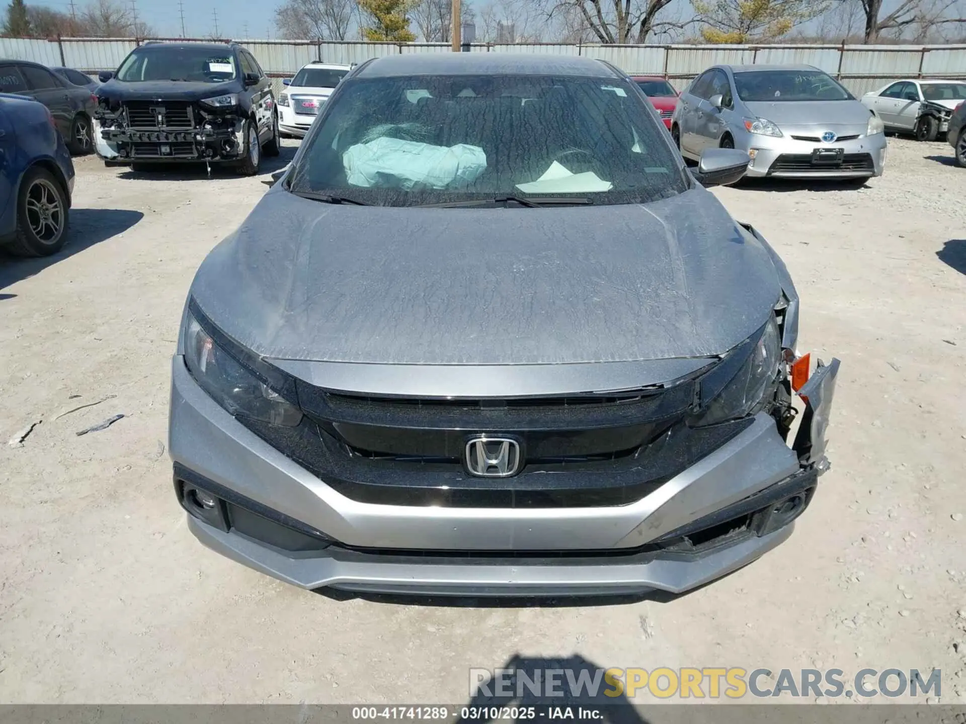 12 Photograph of a damaged car 2HGFC2F85LH559264 HONDA CIVIC 2020
