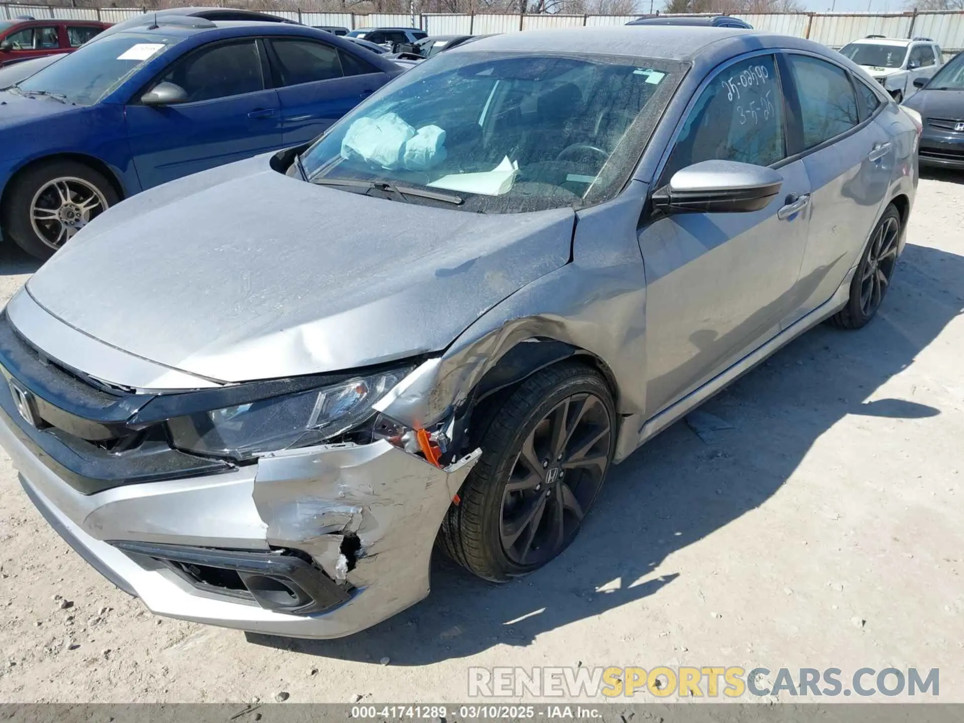 6 Photograph of a damaged car 2HGFC2F85LH559264 HONDA CIVIC 2020