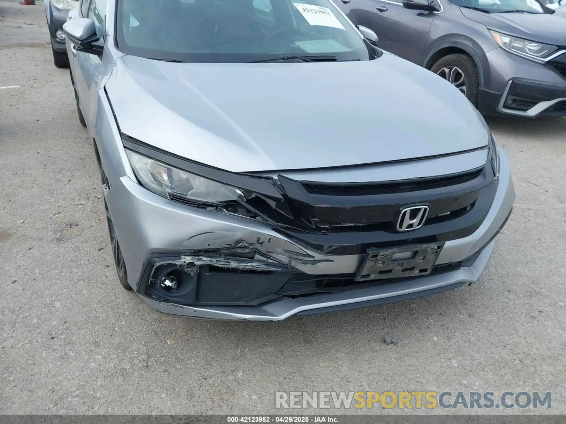 6 Photograph of a damaged car 2HGFC2F85LH565288 HONDA CIVIC 2020