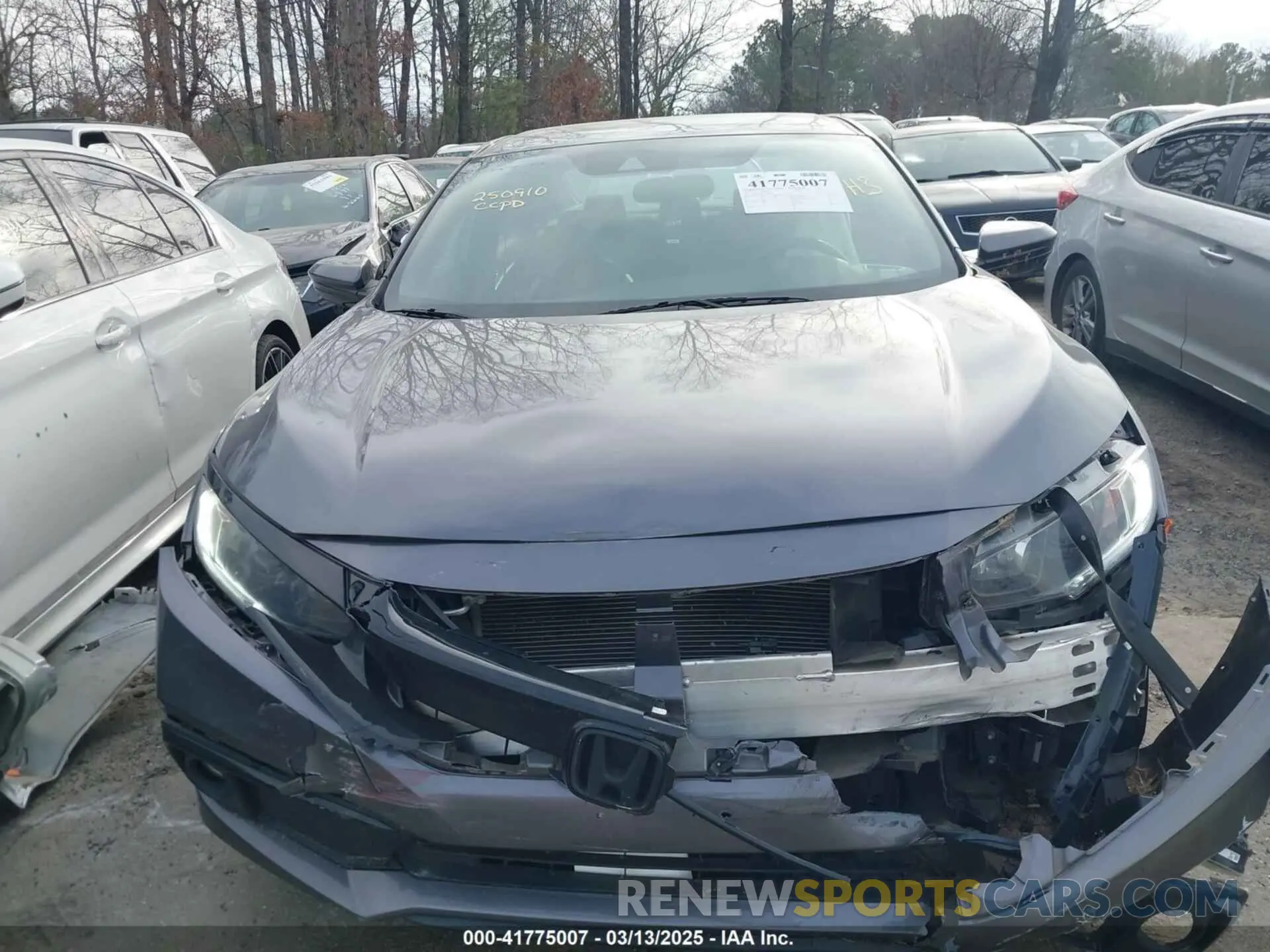 12 Photograph of a damaged car 2HGFC2F85LH568613 HONDA CIVIC 2020