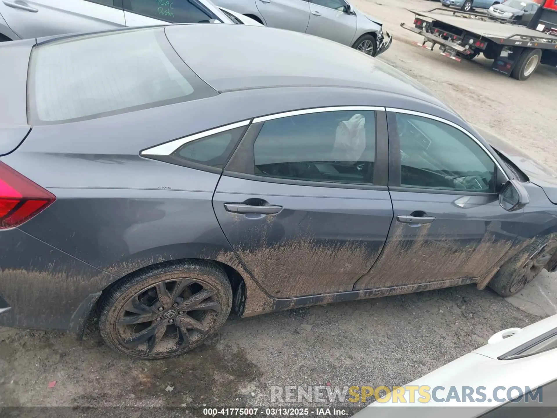 13 Photograph of a damaged car 2HGFC2F85LH568613 HONDA CIVIC 2020
