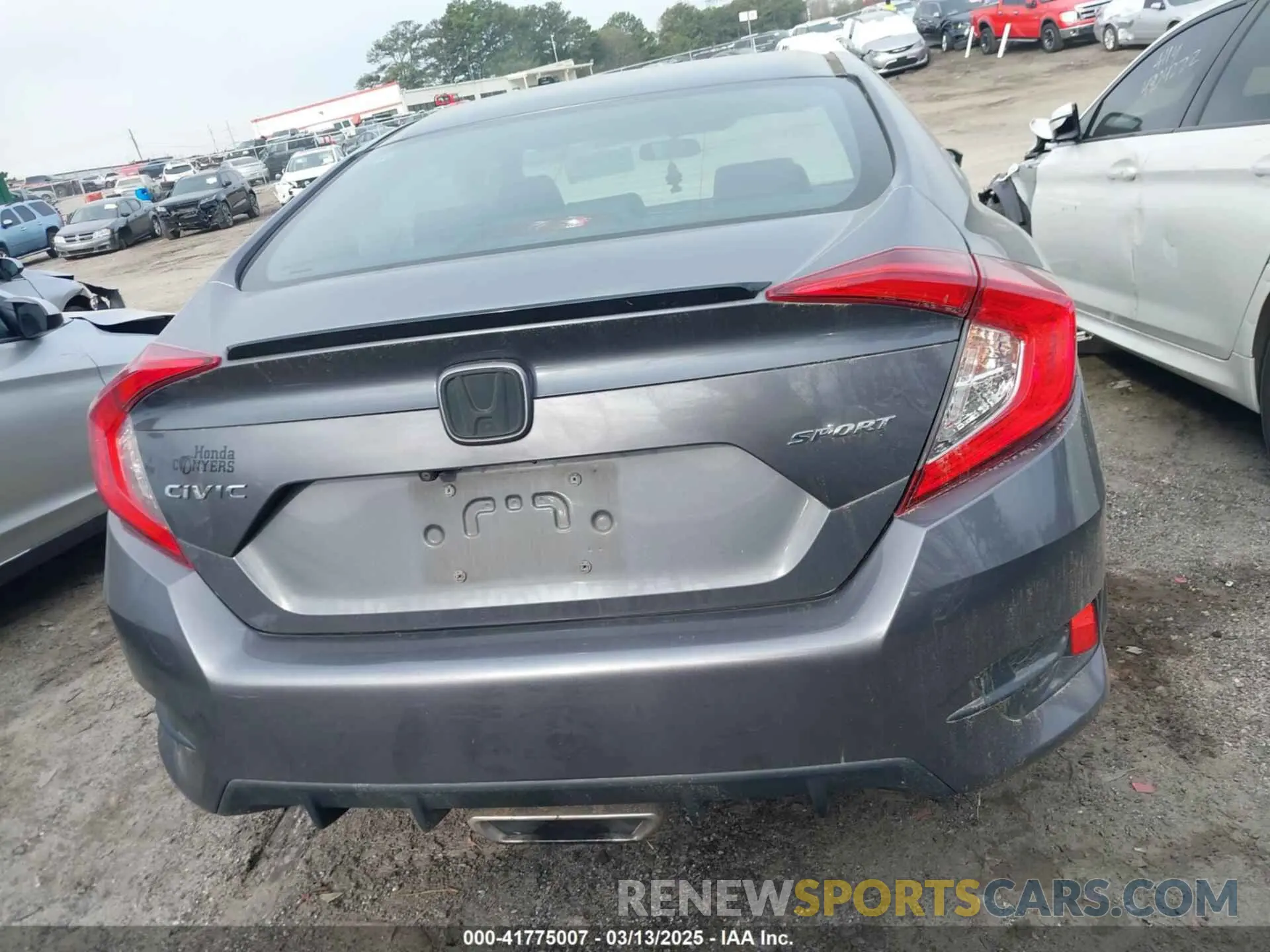 16 Photograph of a damaged car 2HGFC2F85LH568613 HONDA CIVIC 2020