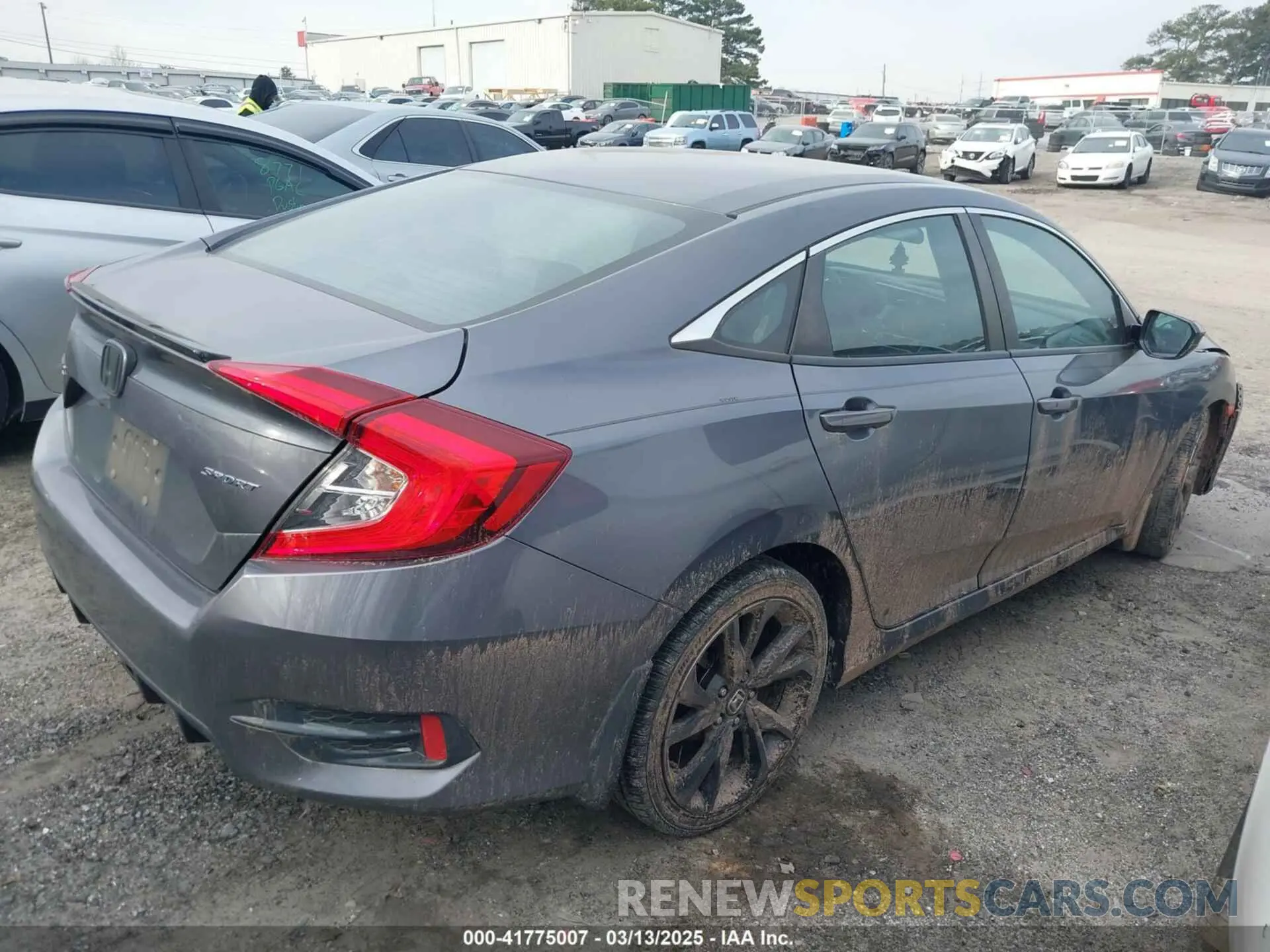 4 Photograph of a damaged car 2HGFC2F85LH568613 HONDA CIVIC 2020