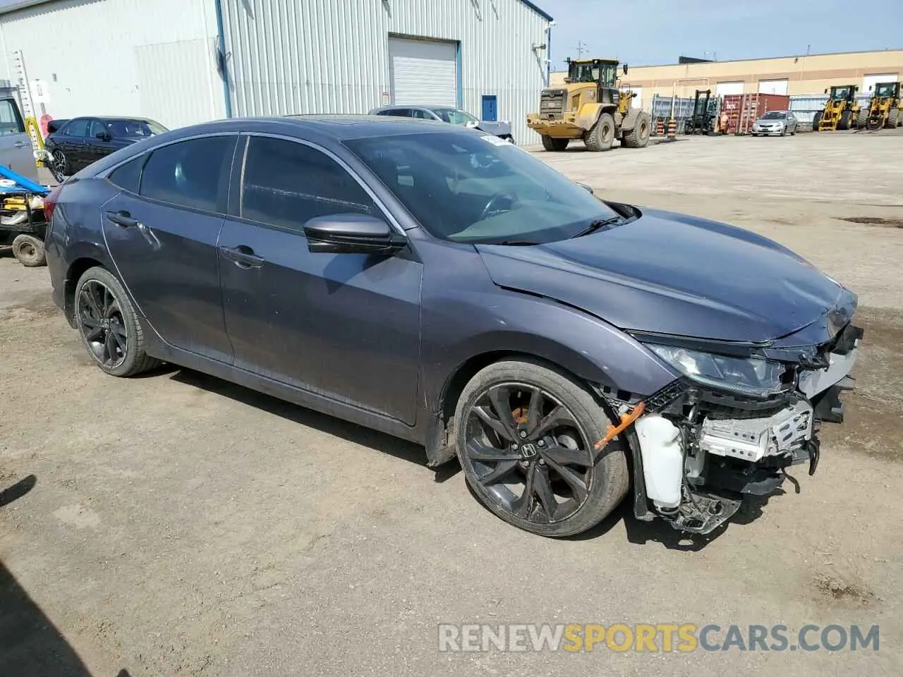 4 Photograph of a damaged car 2HGFC2F86LH022130 HONDA CIVIC 2020