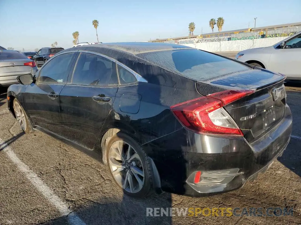 2 Photograph of a damaged car 2HGFC2F86LH506332 HONDA CIVIC 2020