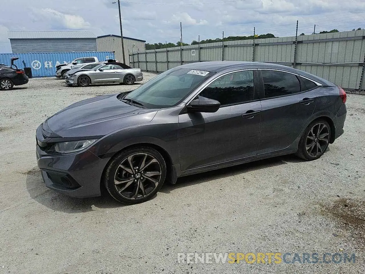 1 Photograph of a damaged car 2HGFC2F86LH509764 HONDA CIVIC 2020