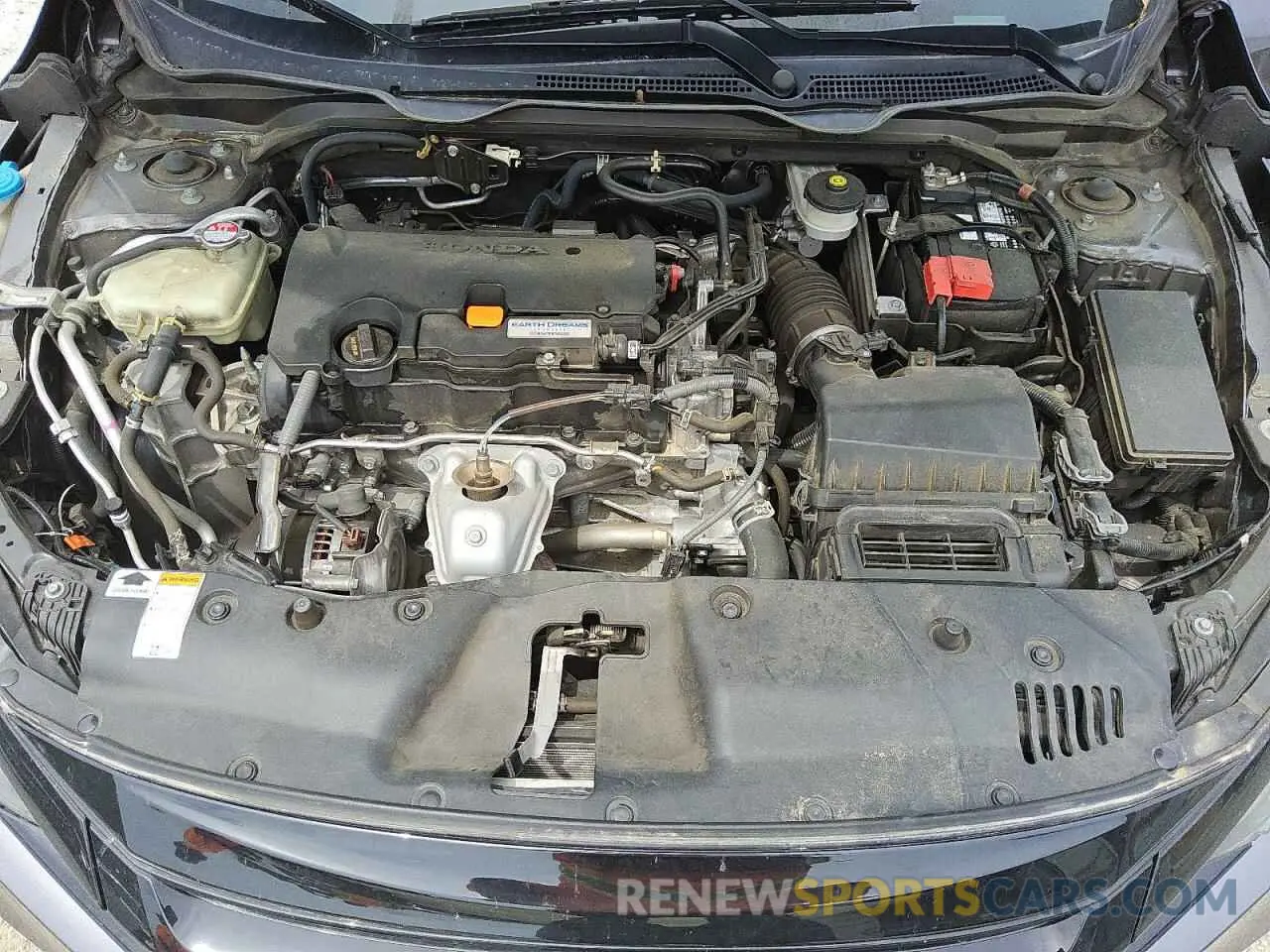 11 Photograph of a damaged car 2HGFC2F86LH509764 HONDA CIVIC 2020