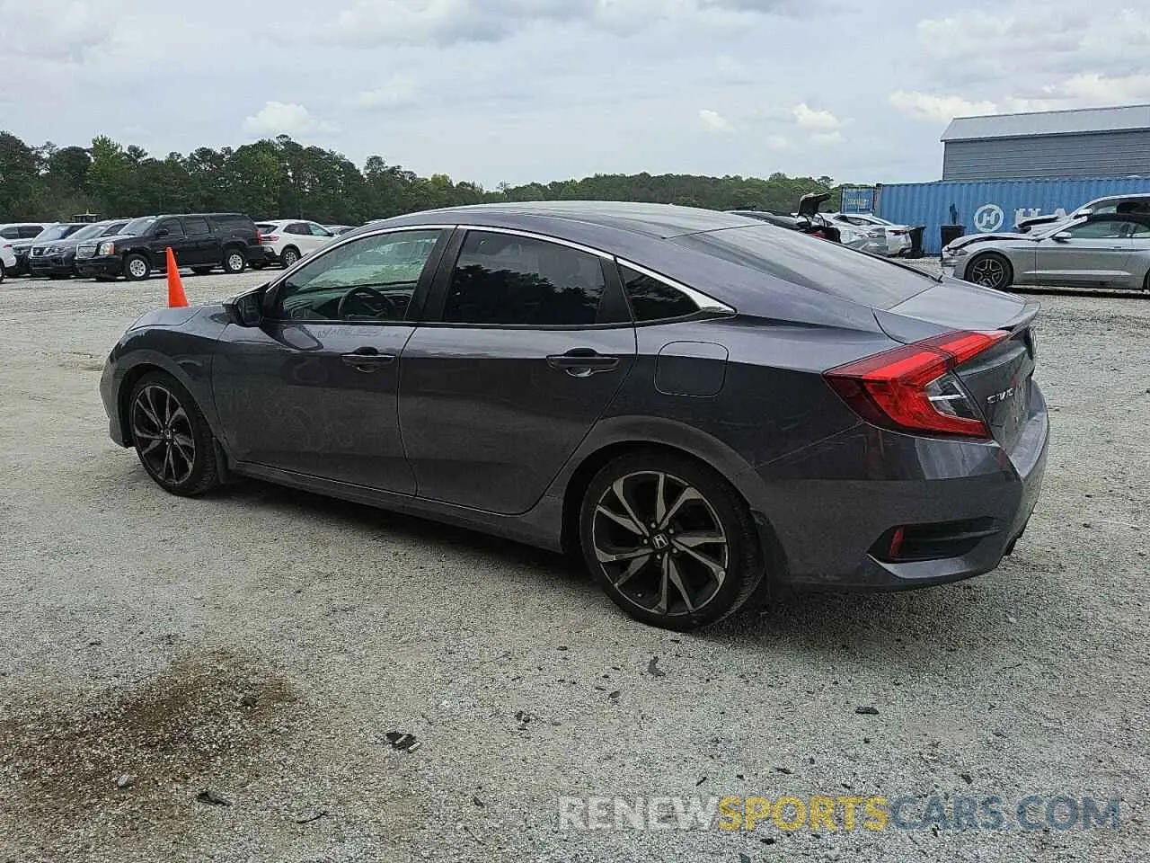 2 Photograph of a damaged car 2HGFC2F86LH509764 HONDA CIVIC 2020