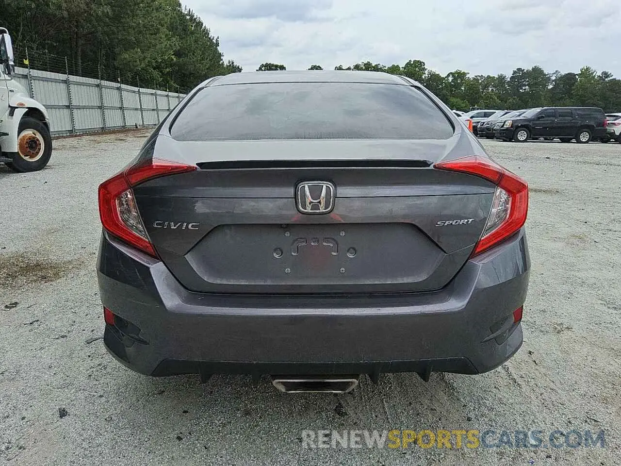 6 Photograph of a damaged car 2HGFC2F86LH509764 HONDA CIVIC 2020