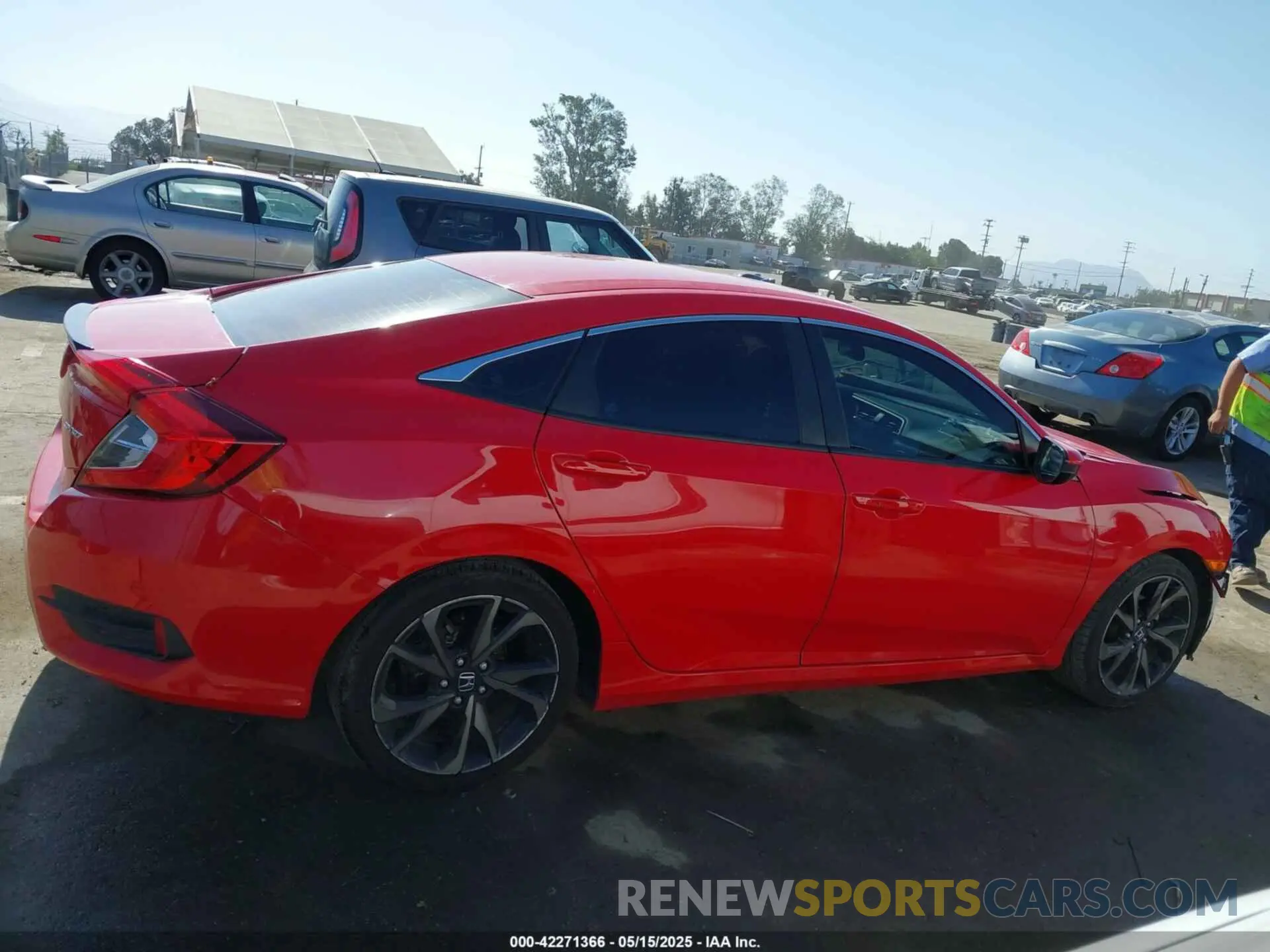14 Фотография поврежденного автомобиля 2HGFC2F86LH569835 HONDA CIVIC 2020