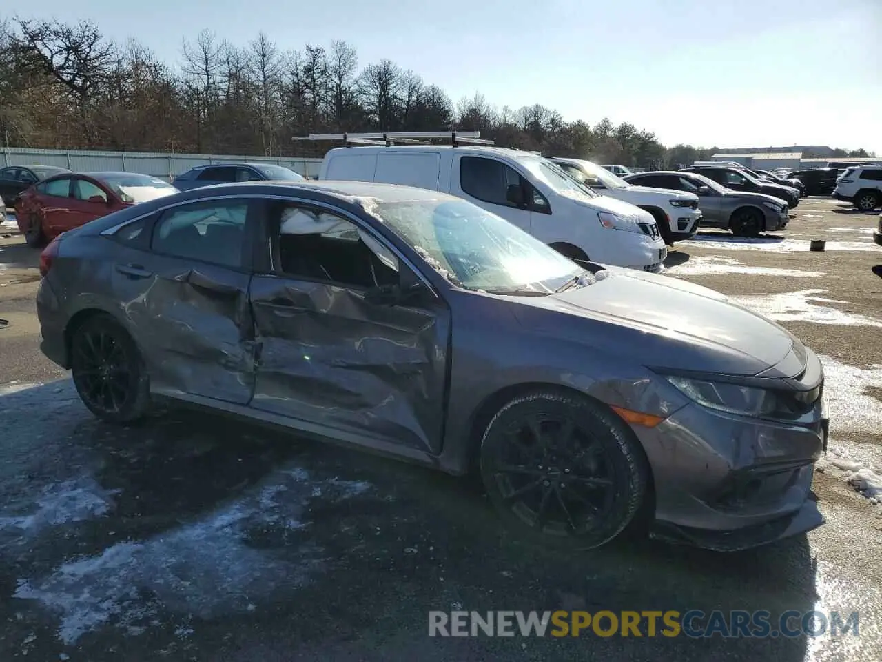 4 Photograph of a damaged car 2HGFC2F86LH588921 HONDA CIVIC 2020
