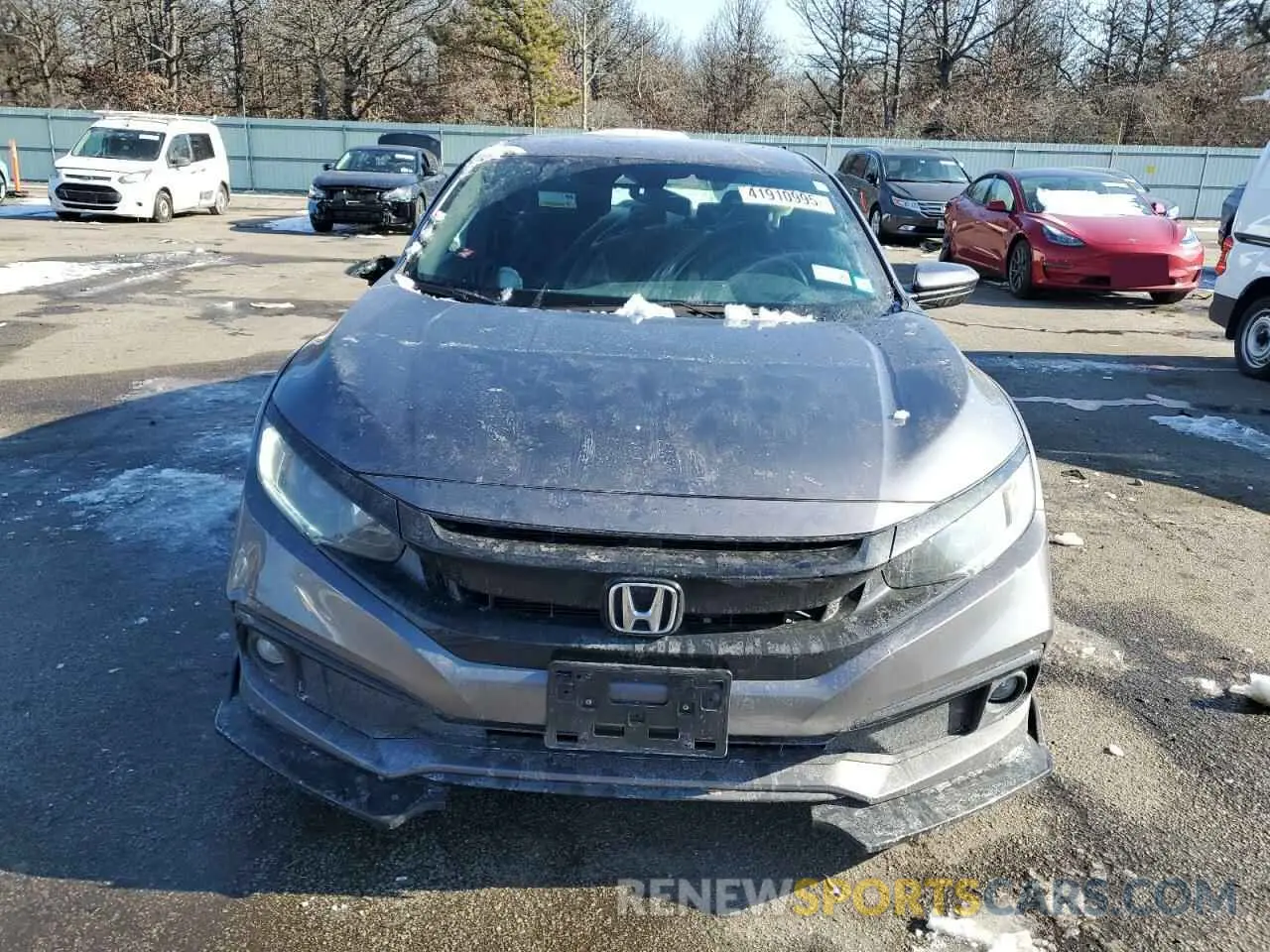 5 Photograph of a damaged car 2HGFC2F86LH588921 HONDA CIVIC 2020