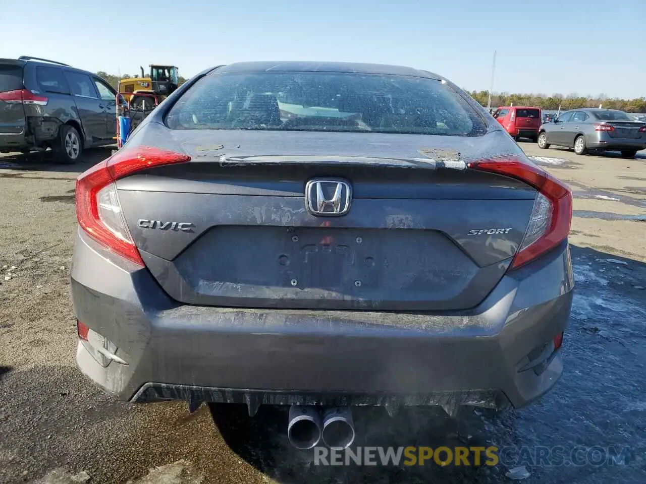 6 Photograph of a damaged car 2HGFC2F86LH588921 HONDA CIVIC 2020