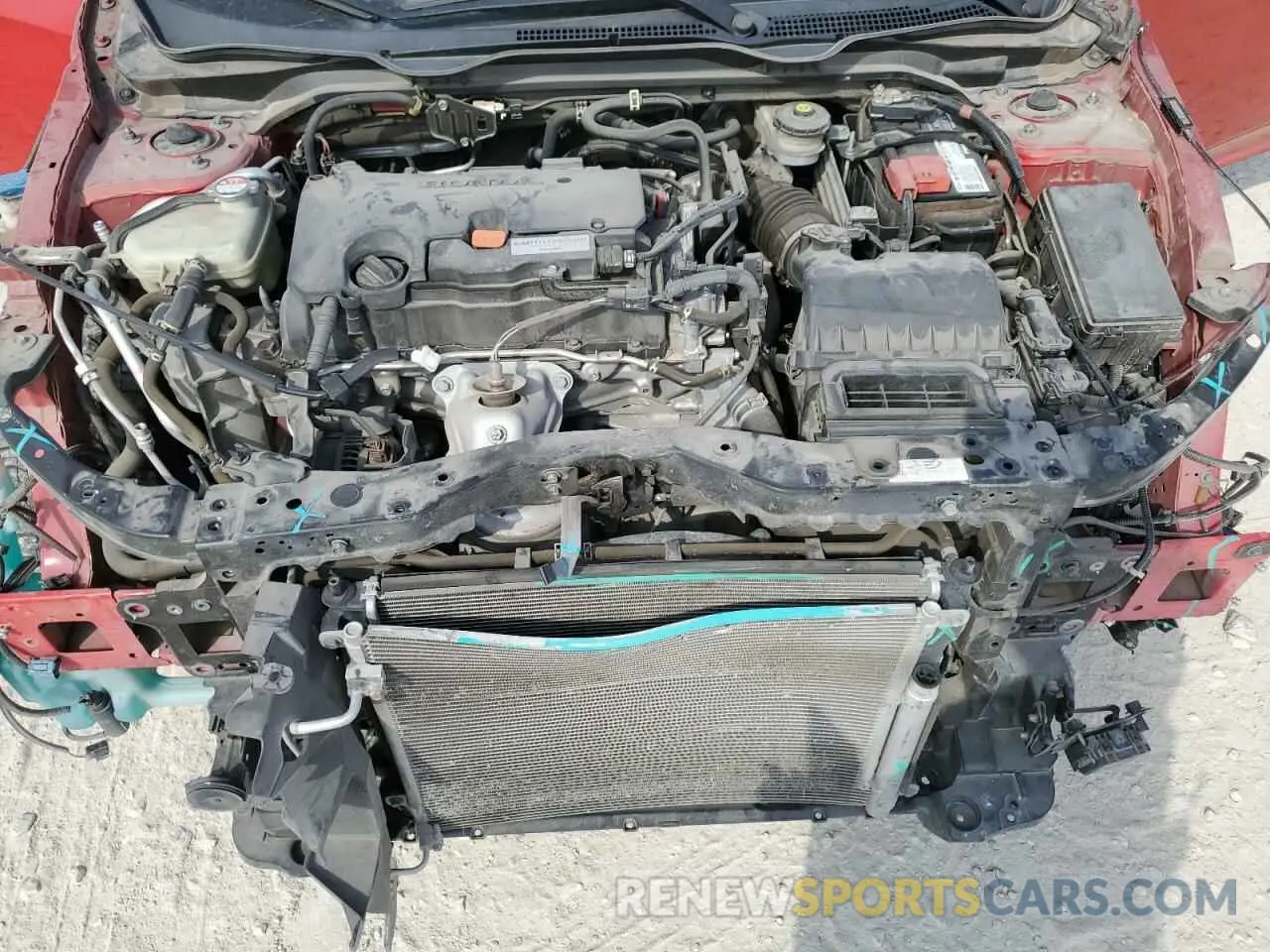 11 Photograph of a damaged car 2HGFC2F87LH589818 HONDA CIVIC 2020