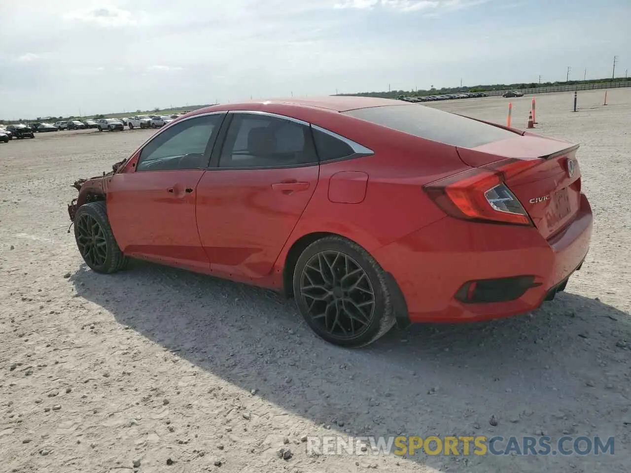 2 Photograph of a damaged car 2HGFC2F87LH589818 HONDA CIVIC 2020
