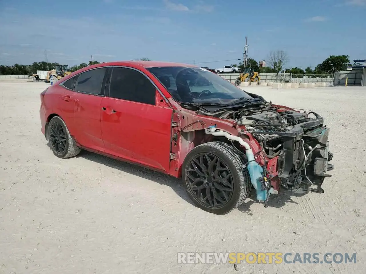 4 Photograph of a damaged car 2HGFC2F87LH589818 HONDA CIVIC 2020