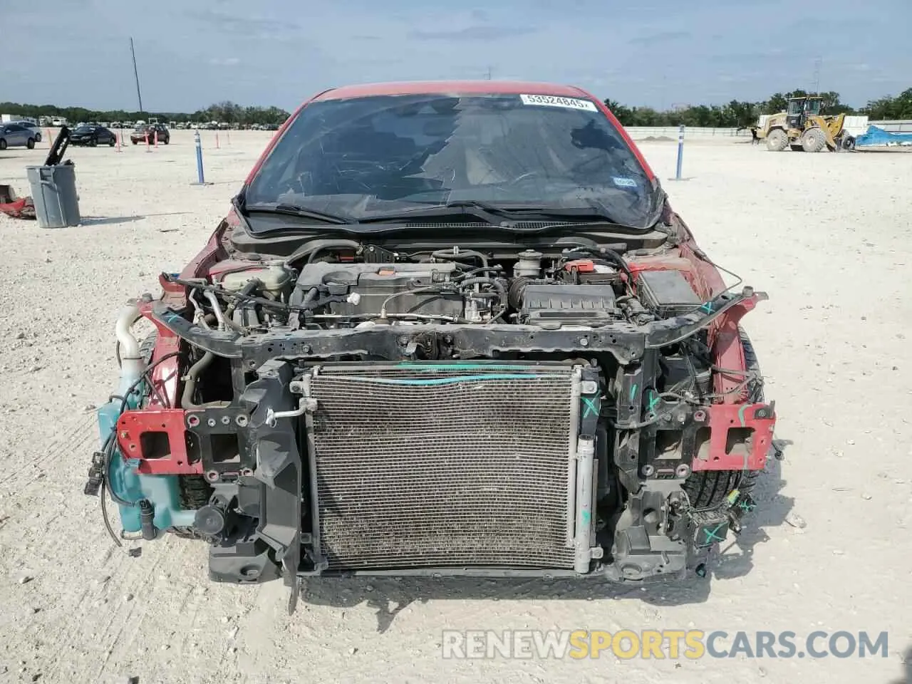 5 Photograph of a damaged car 2HGFC2F87LH589818 HONDA CIVIC 2020