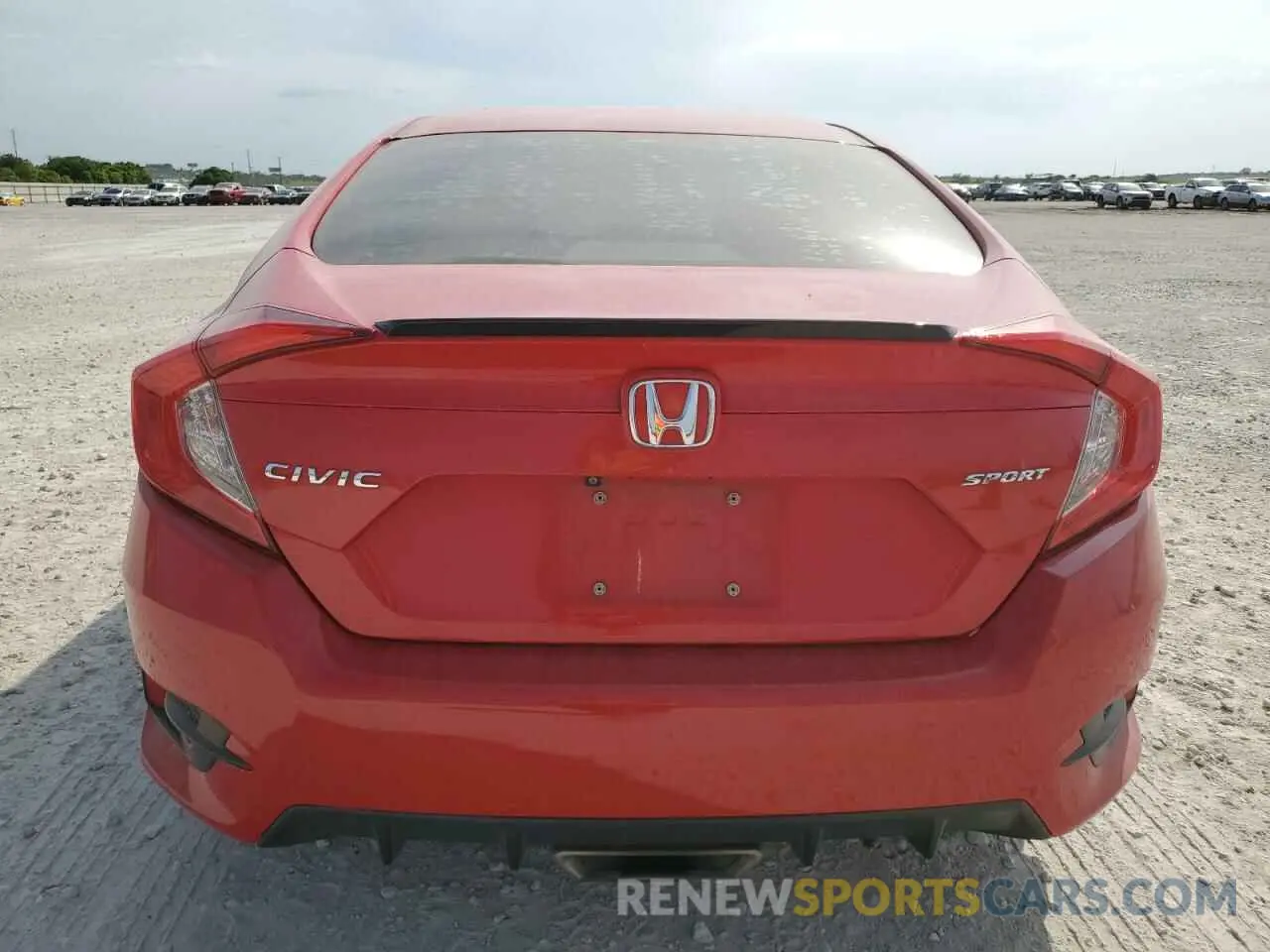 6 Photograph of a damaged car 2HGFC2F87LH589818 HONDA CIVIC 2020