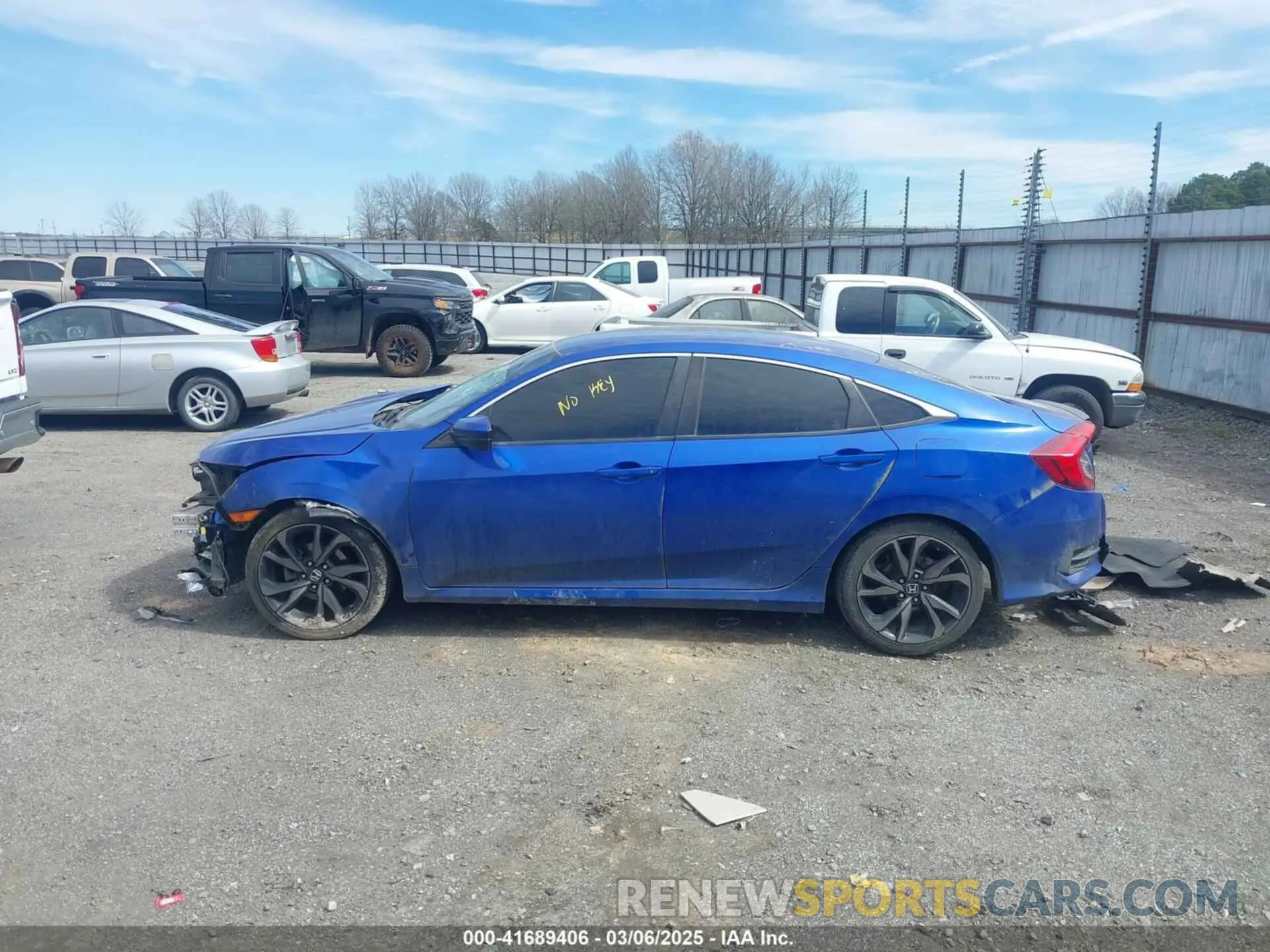 13 Фотография поврежденного автомобиля 2HGFC2F88LH582070 HONDA CIVIC 2020