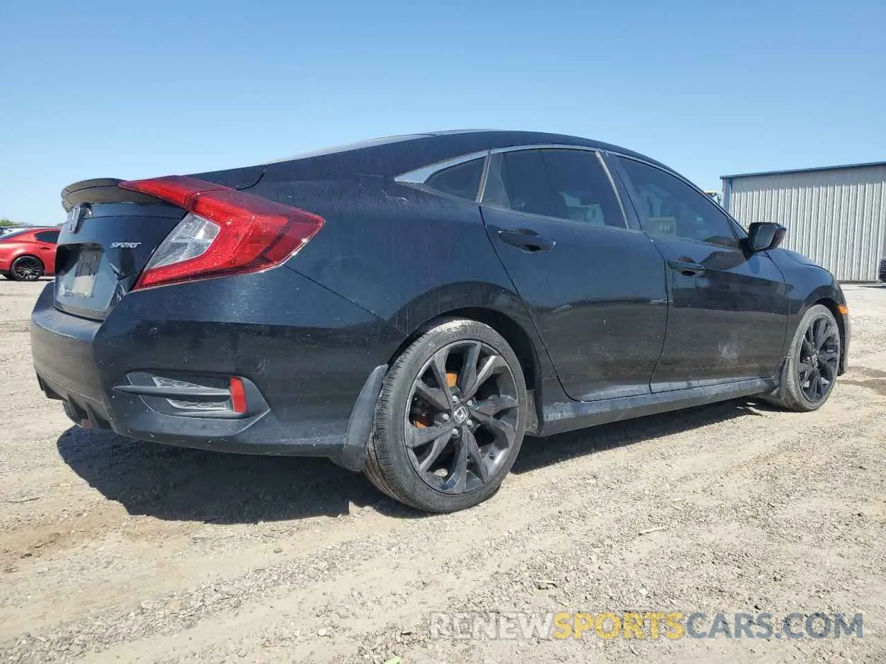 3 Photograph of a damaged car 2HGFC2F88LH602379 HONDA CIVIC 2020
