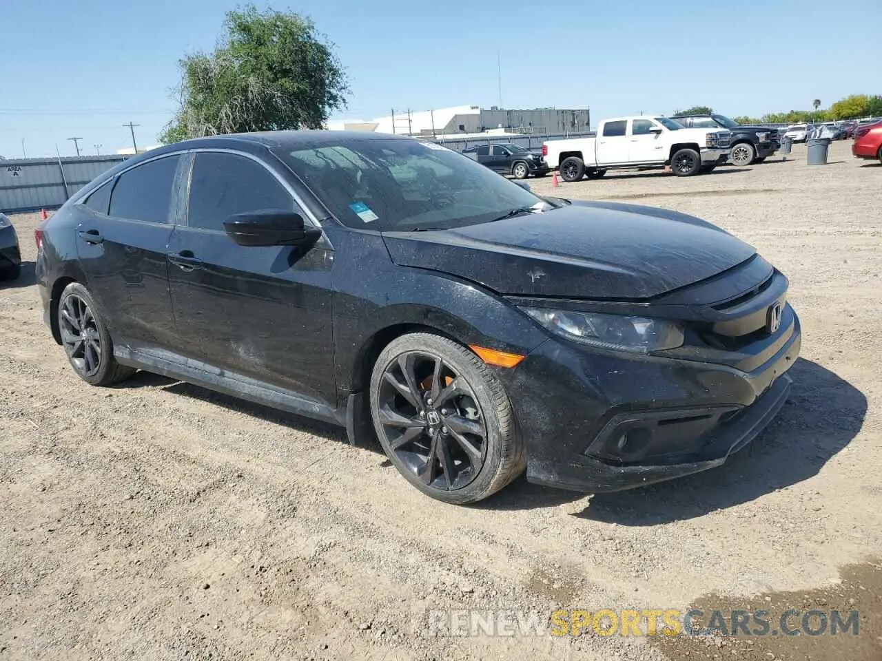 4 Photograph of a damaged car 2HGFC2F88LH602379 HONDA CIVIC 2020