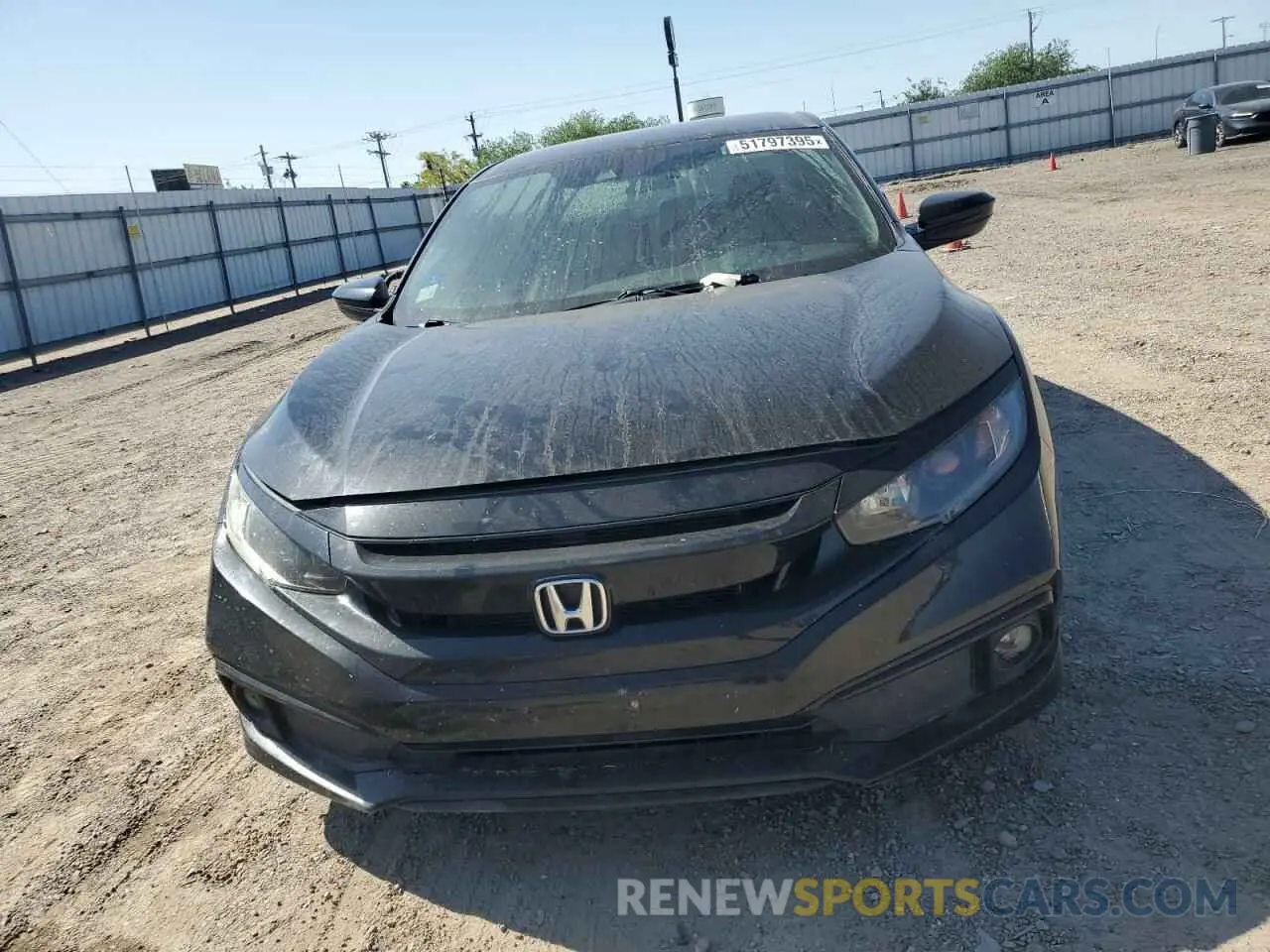 5 Photograph of a damaged car 2HGFC2F88LH602379 HONDA CIVIC 2020