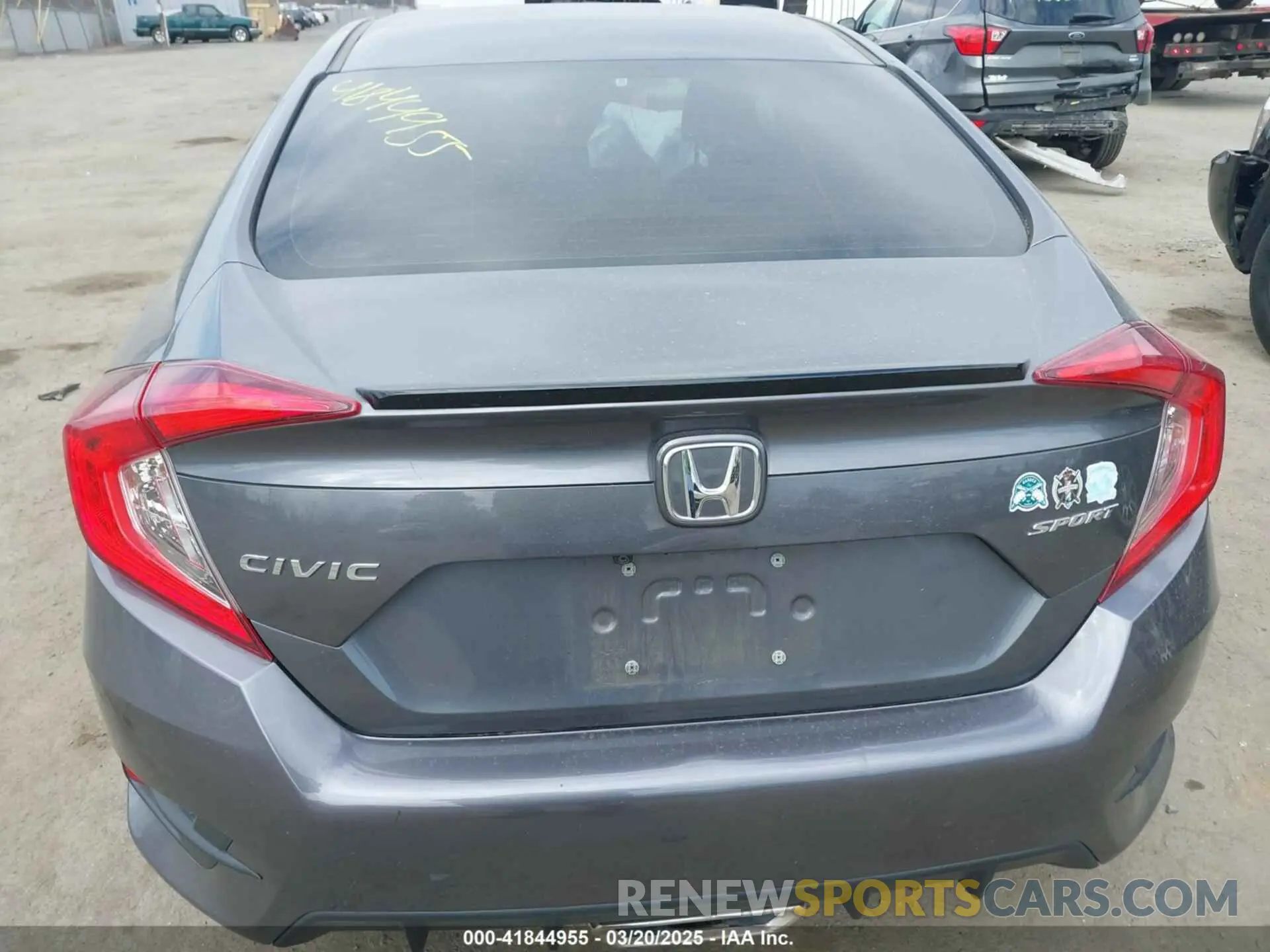 16 Photograph of a damaged car 2HGFC2F89LH503084 HONDA CIVIC 2020