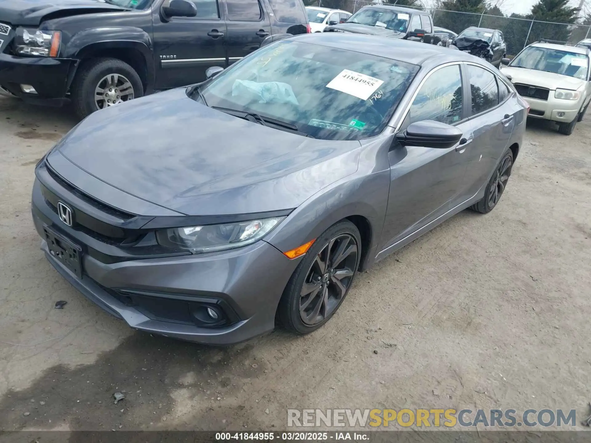 2 Photograph of a damaged car 2HGFC2F89LH503084 HONDA CIVIC 2020