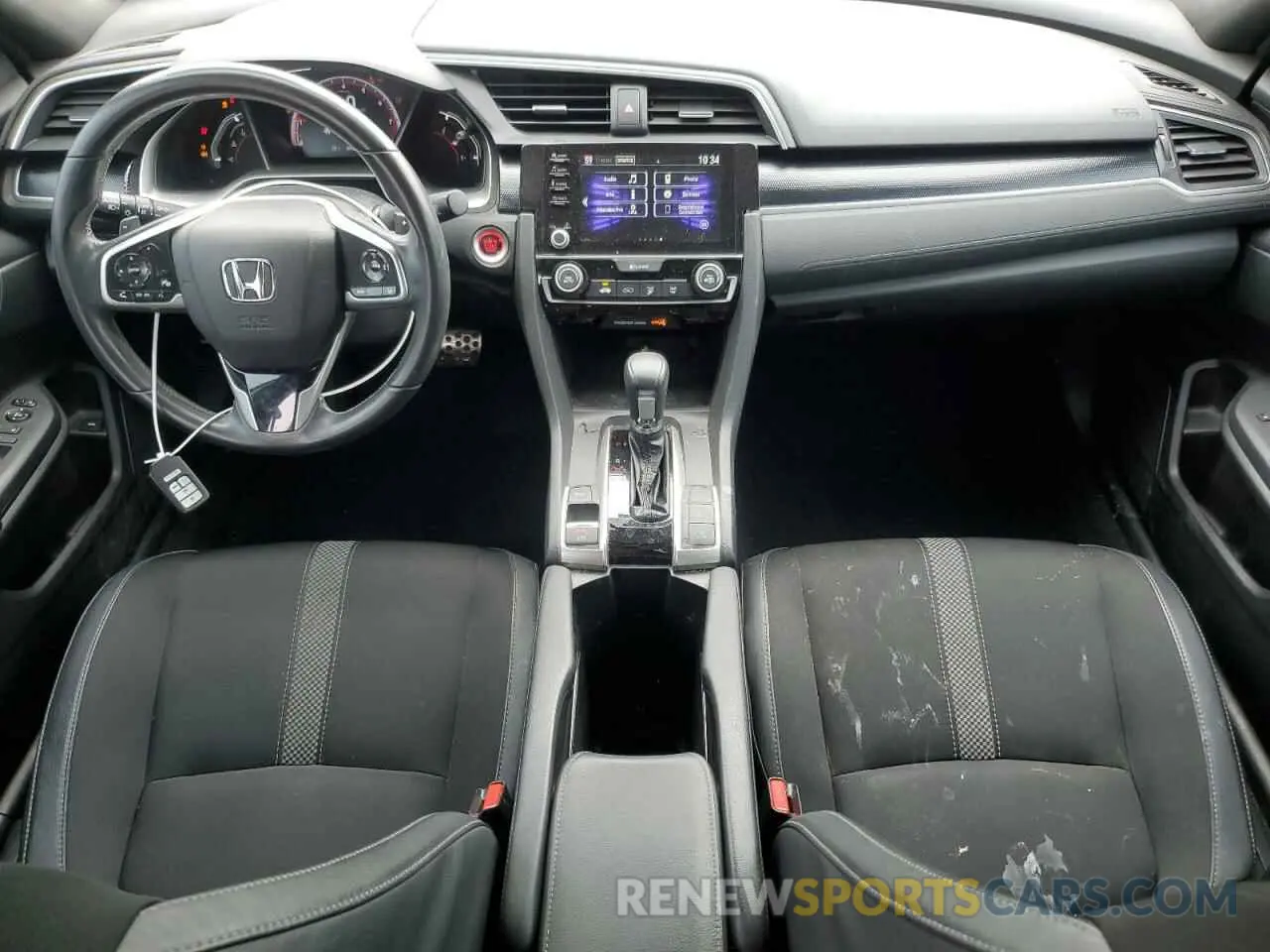 8 Фотография поврежденного автомобиля 2HGFC2F89LH503960 HONDA CIVIC 2020