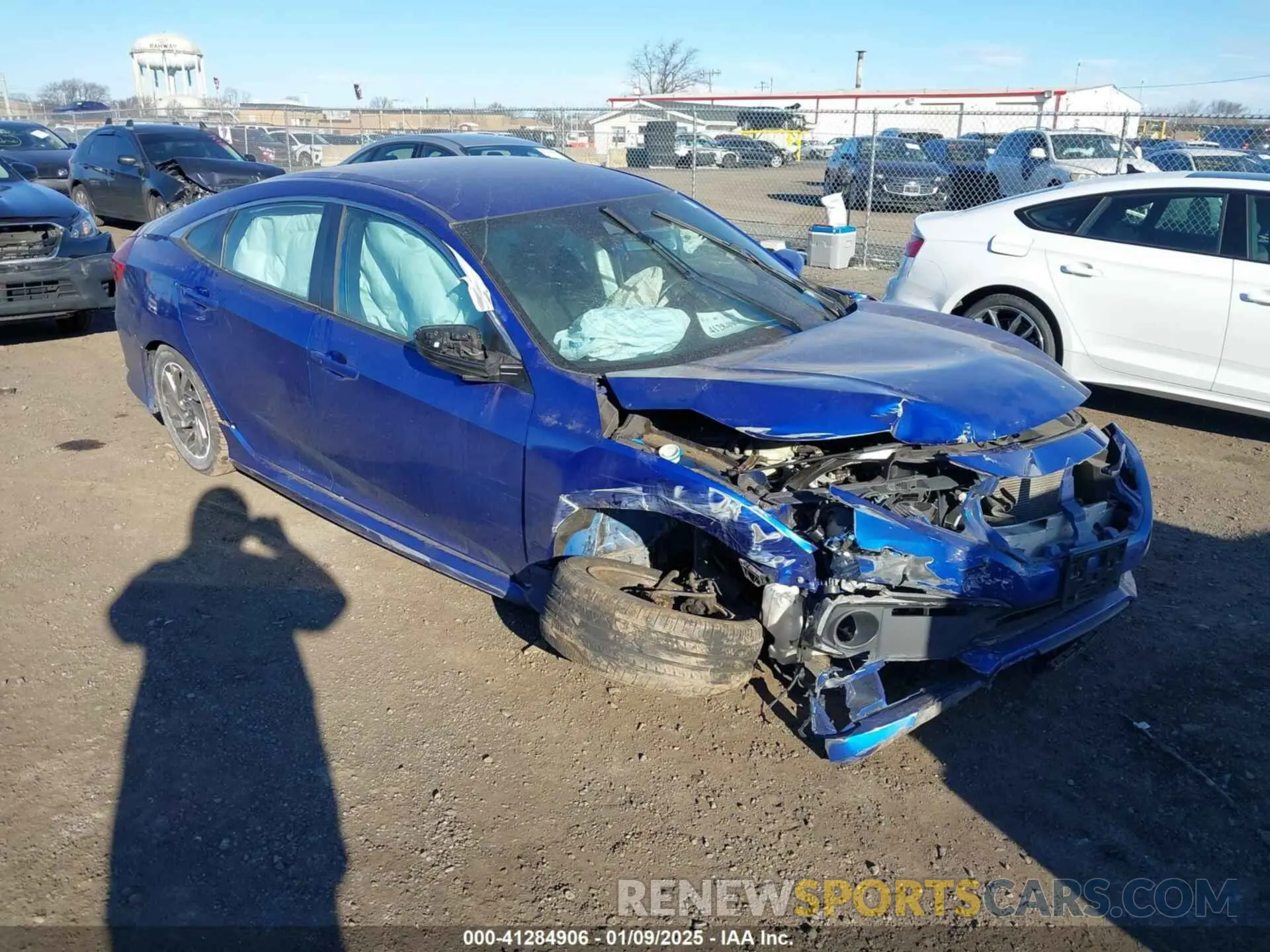 1 Photograph of a damaged car 2HGFC2F89LH543147 HONDA CIVIC 2020