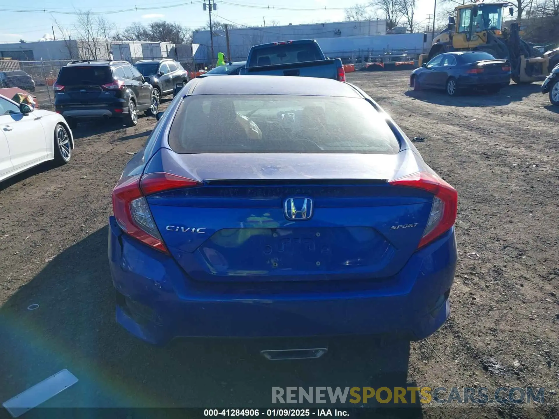 15 Photograph of a damaged car 2HGFC2F89LH543147 HONDA CIVIC 2020