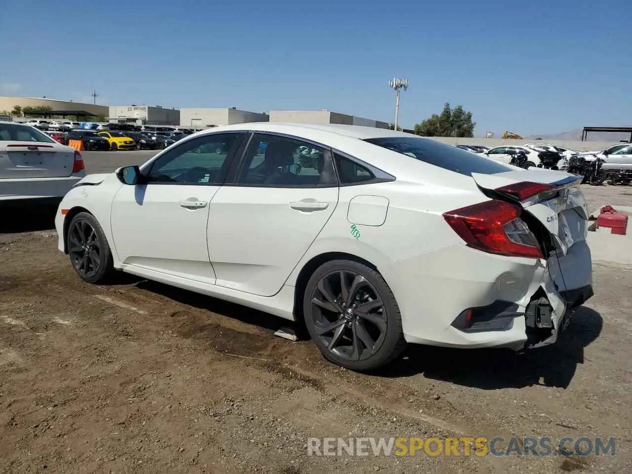 2 Фотография поврежденного автомобиля 2HGFC2F89LH578254 HONDA CIVIC 2020