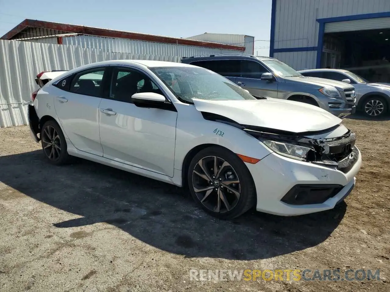4 Фотография поврежденного автомобиля 2HGFC2F89LH578254 HONDA CIVIC 2020