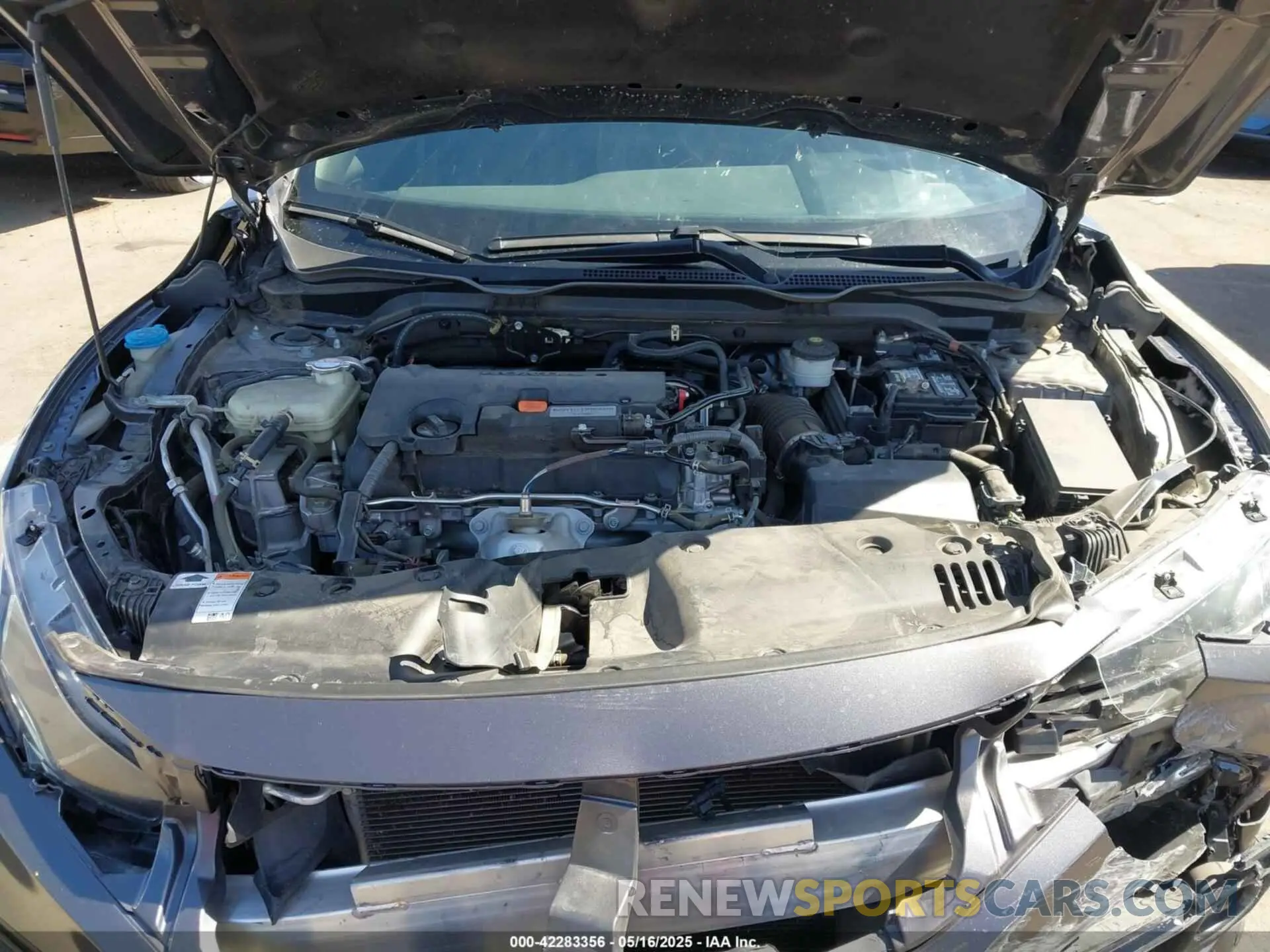 10 Photograph of a damaged car 2HGFC2F89LH590405 HONDA CIVIC 2020