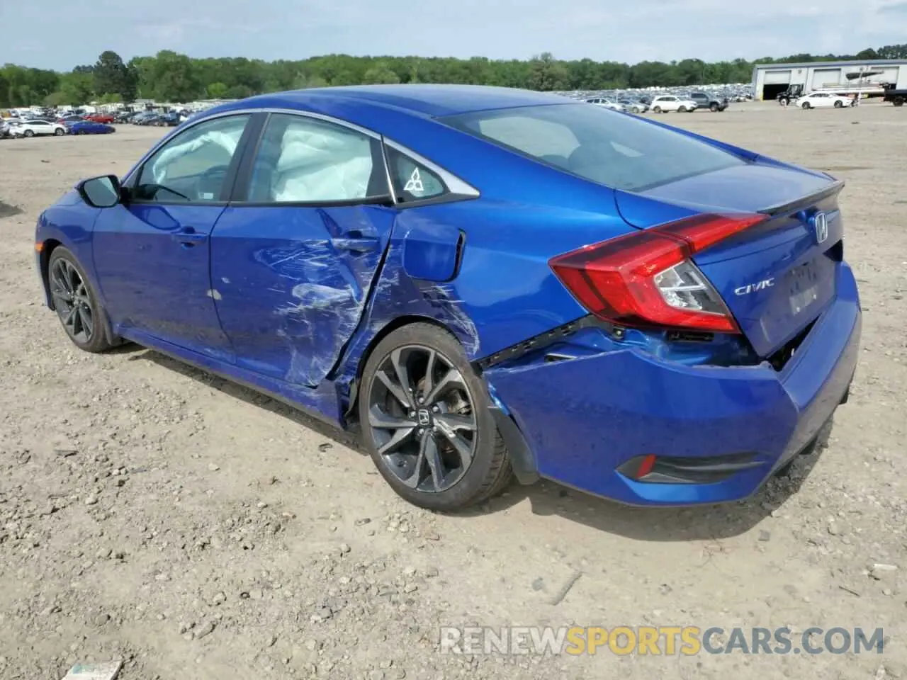 2 Фотография поврежденного автомобиля 2HGFC2F8XLH548874 HONDA CIVIC 2020