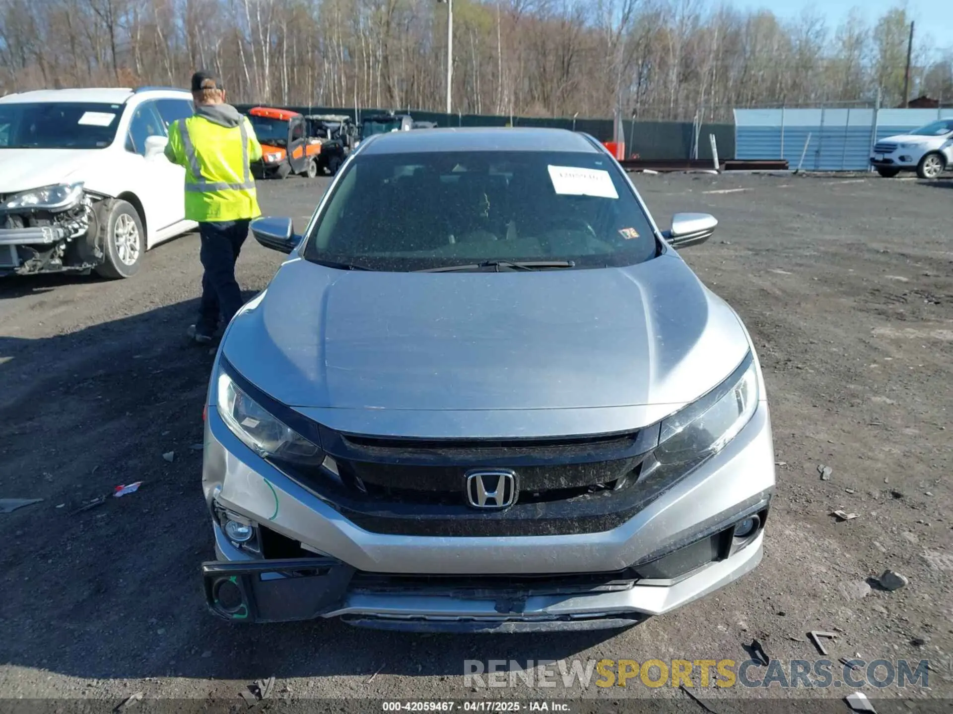 12 Фотография поврежденного автомобиля 2HGFC2F8XLH549040 HONDA CIVIC 2020