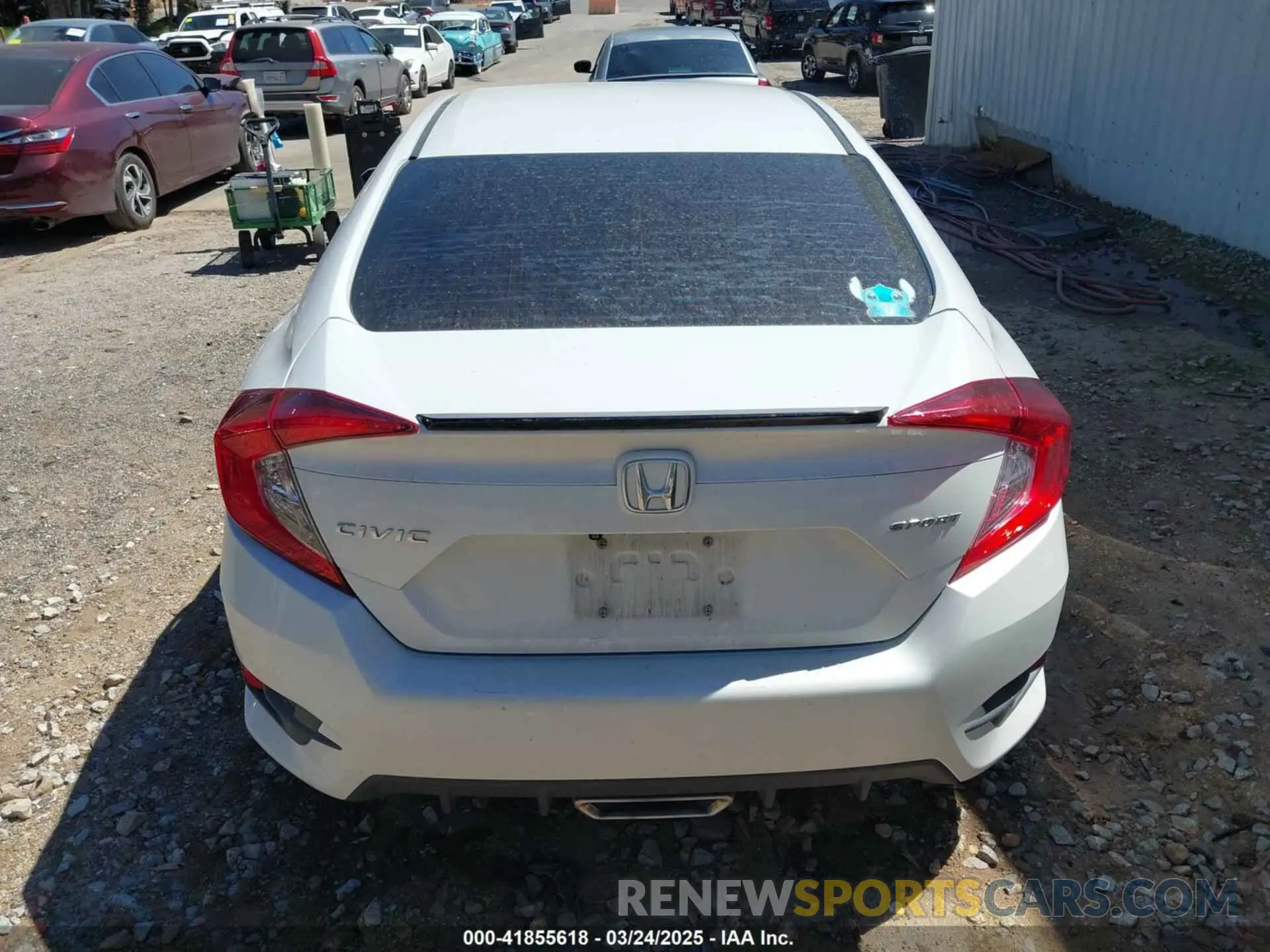 16 Photograph of a damaged car 2HGFC2F8XLH570437 HONDA CIVIC 2020