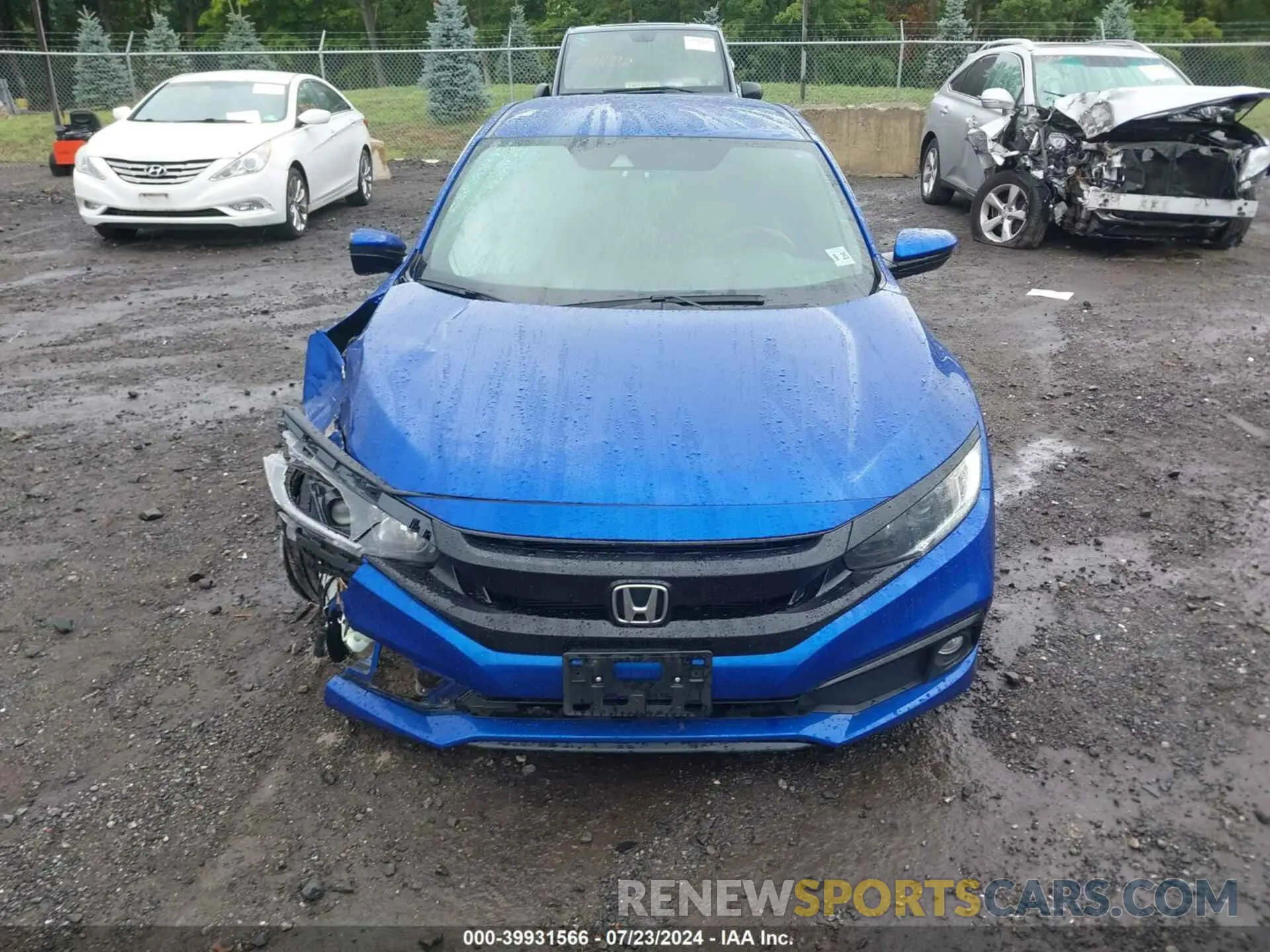12 Photograph of a damaged car 2HGFC2F8XLH574648 HONDA CIVIC 2020